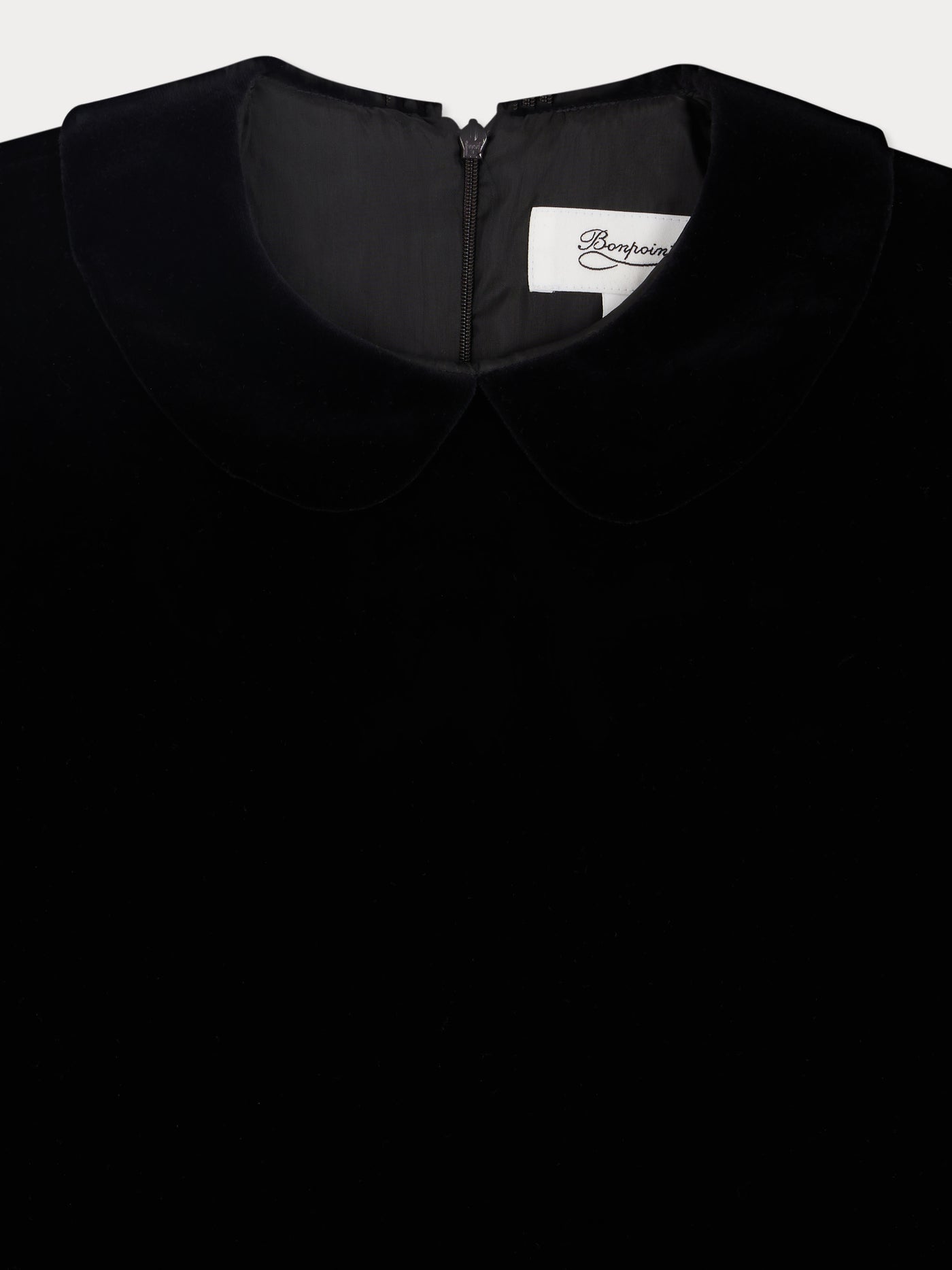 Jibel dress in organic cotton velvet