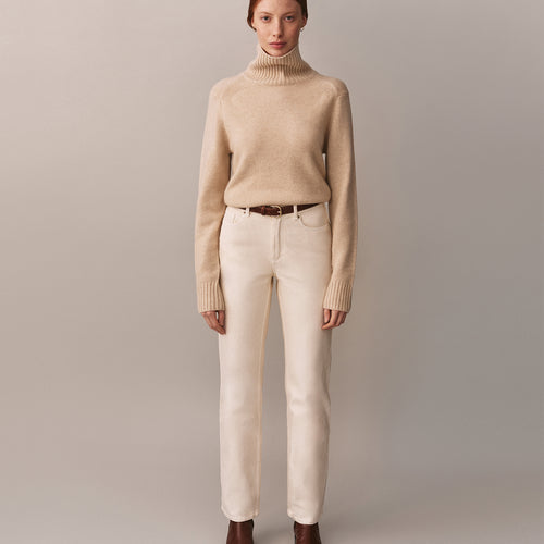 Jillah cashmere turtleneck sweater