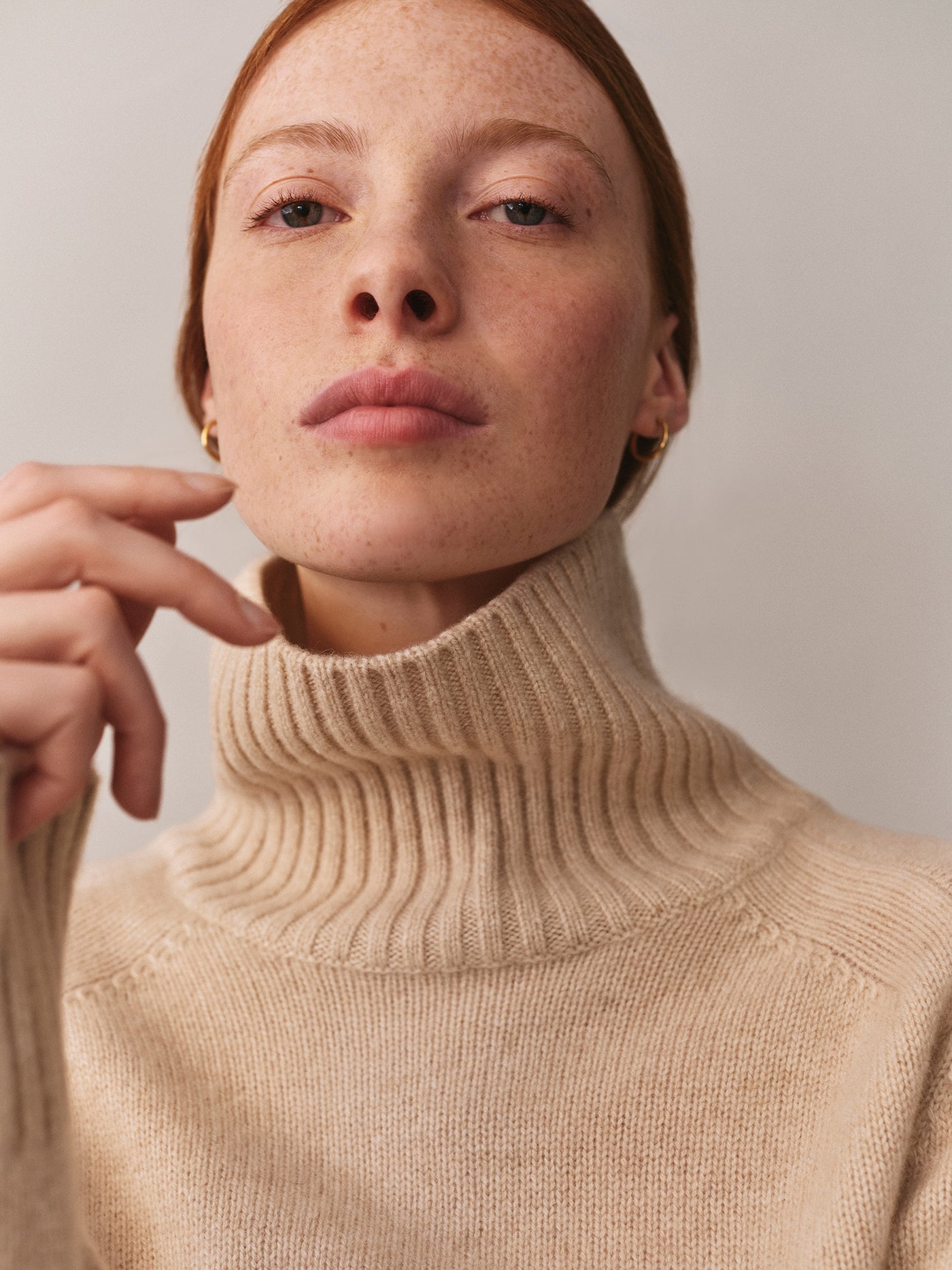 Maglione a collo alto in cashmere Jillah