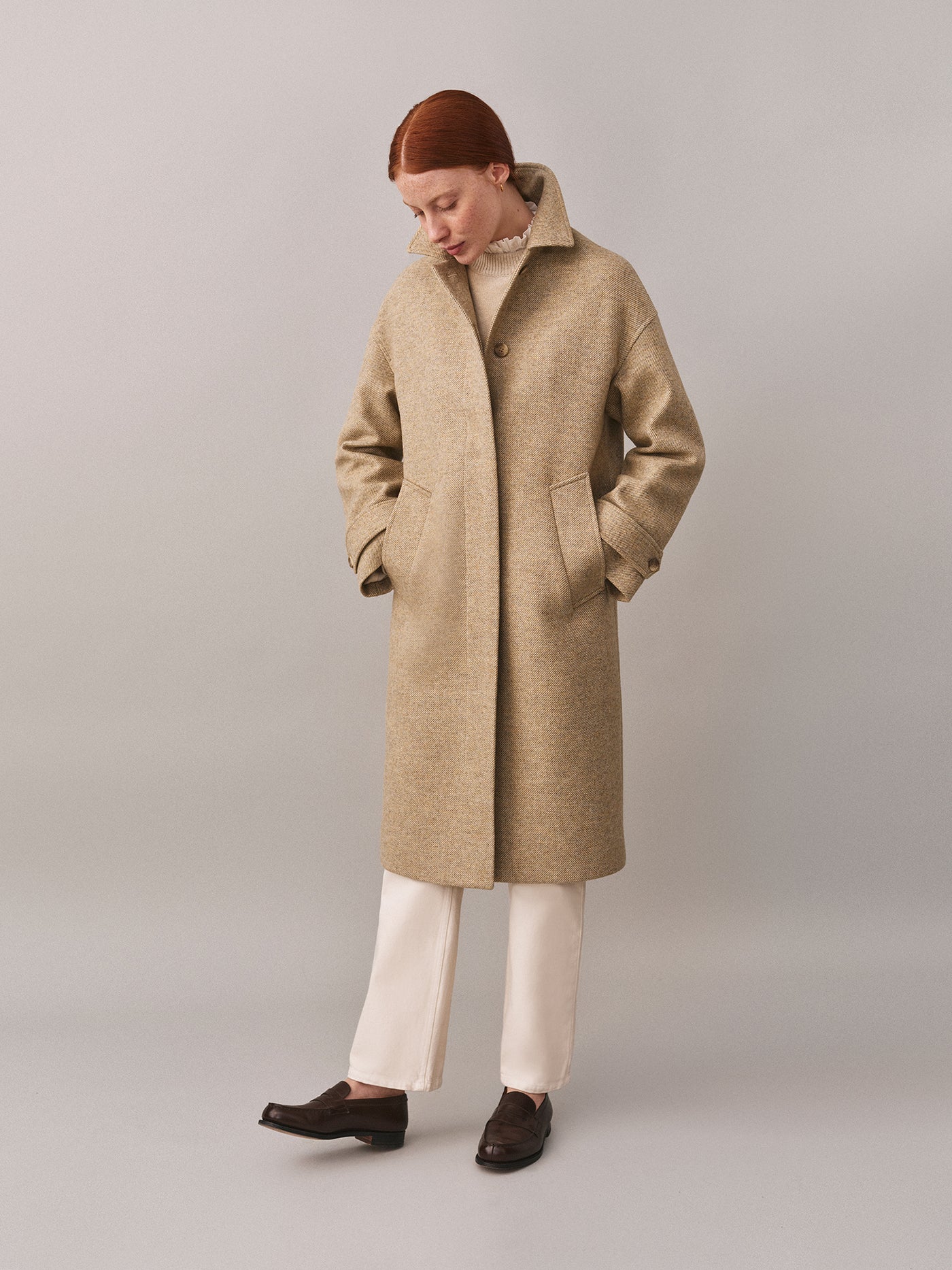 Cappotto di lana Justina