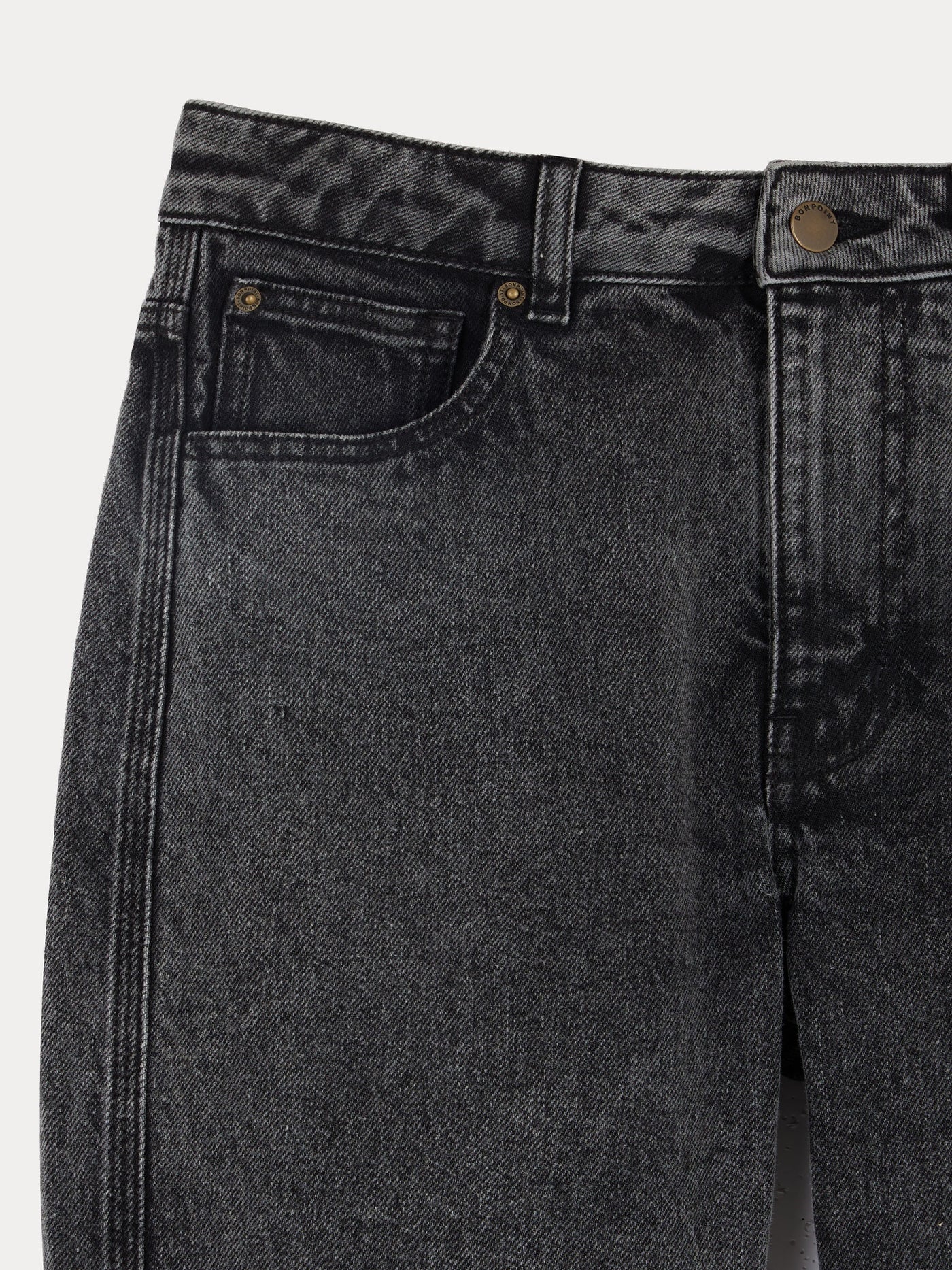 Jeans a vita media in cotone biologico Jasp