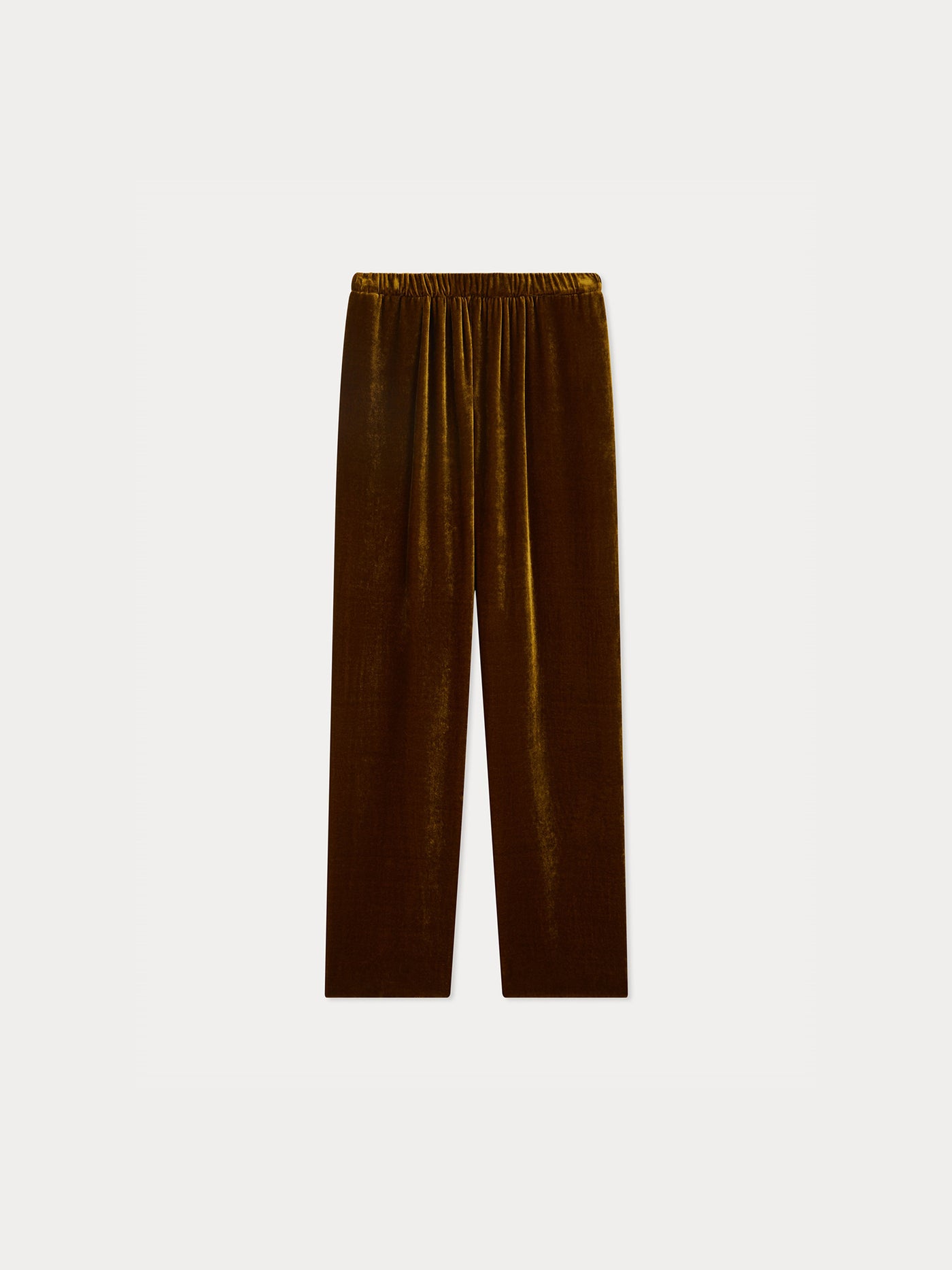 Jamais pantaloni di velluto di seta