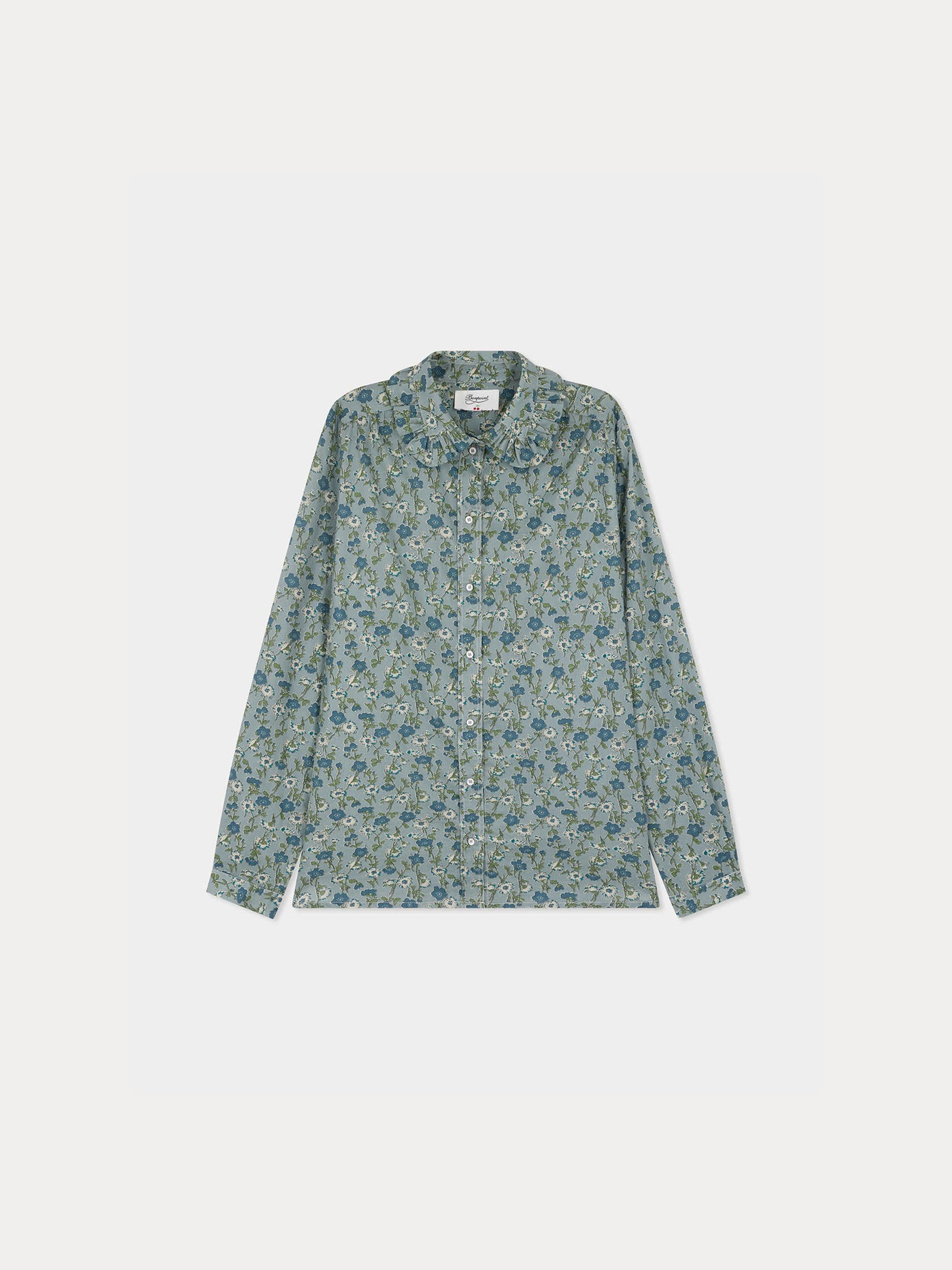 Hemd Wales aus Liberty-Stoff aus Bio-Baumwolle