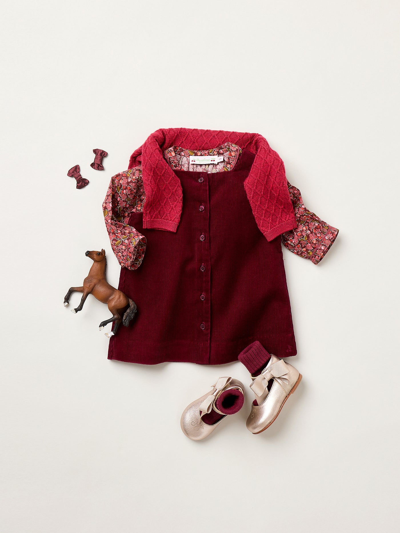 Blusa Saxo in tessuto Liberty in cotone biologico