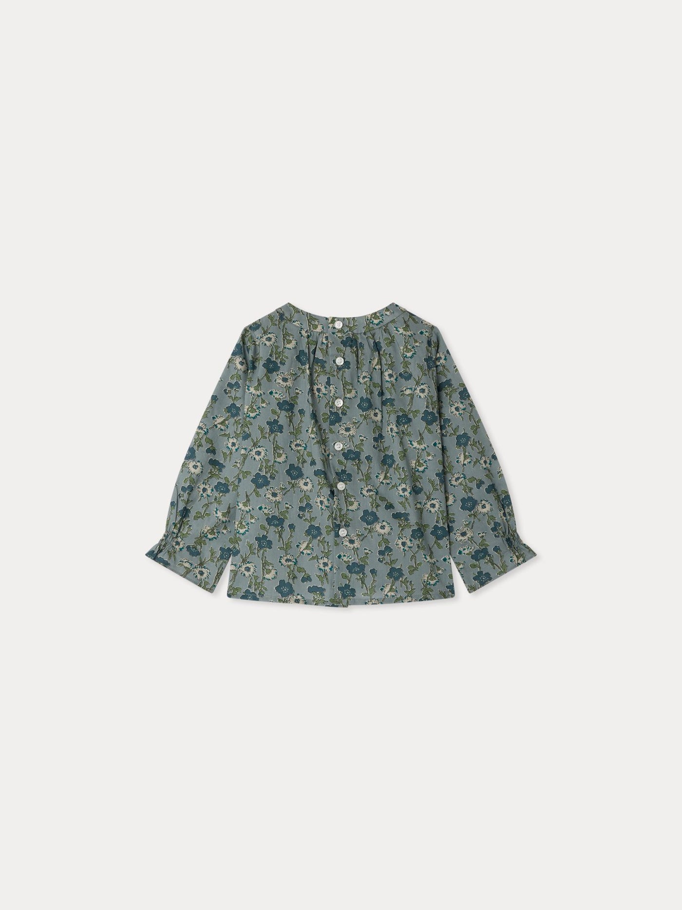 Blissi gesmokte Bluse aus Liberty-Stoff aus Bio-Baumwolle