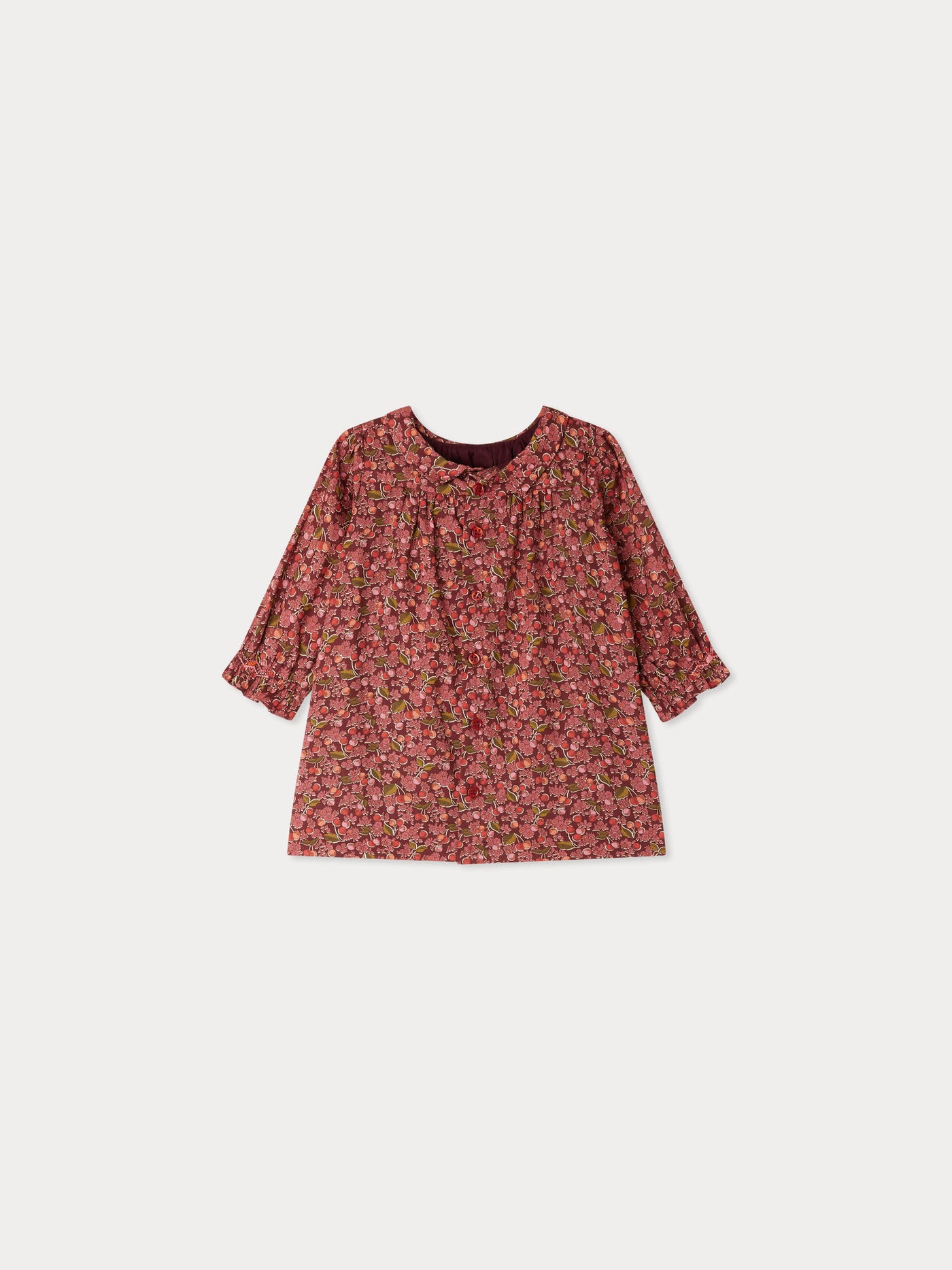 Juju-Smocked-Kleid aus Liberty-Stoff aus Bio-Baumwolle