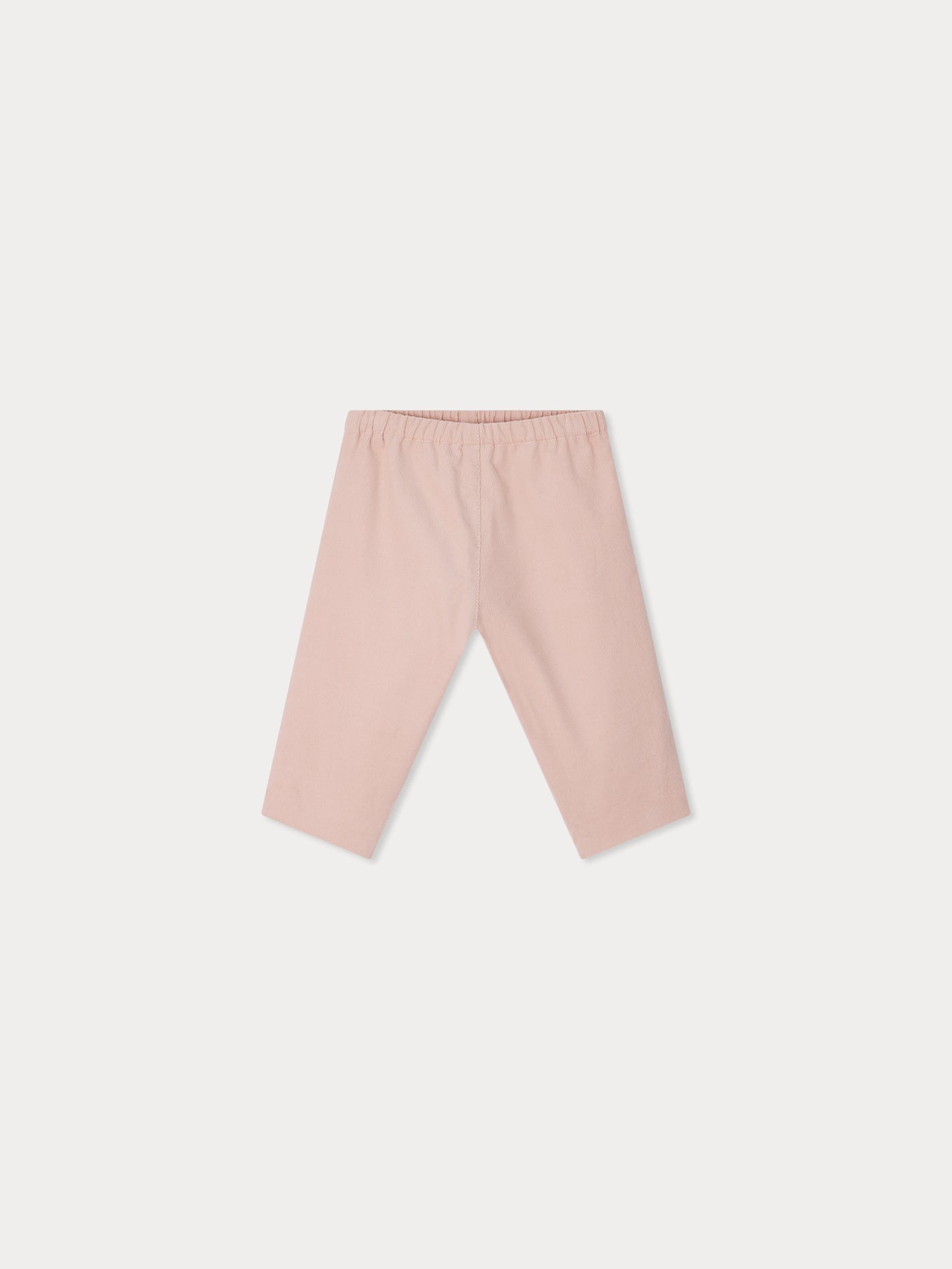 Dandy pants in pink organic cotton velvet