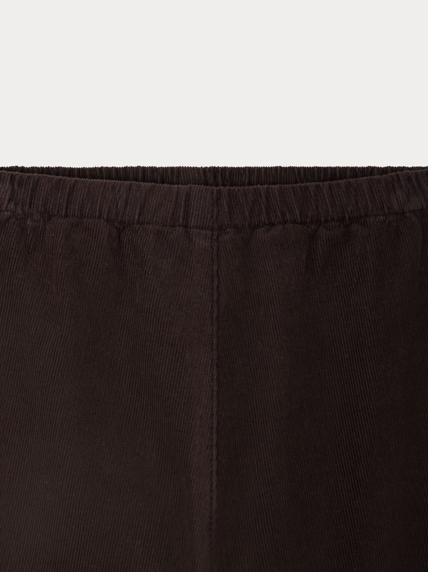 Dandy pants in brown organic cotton velvet