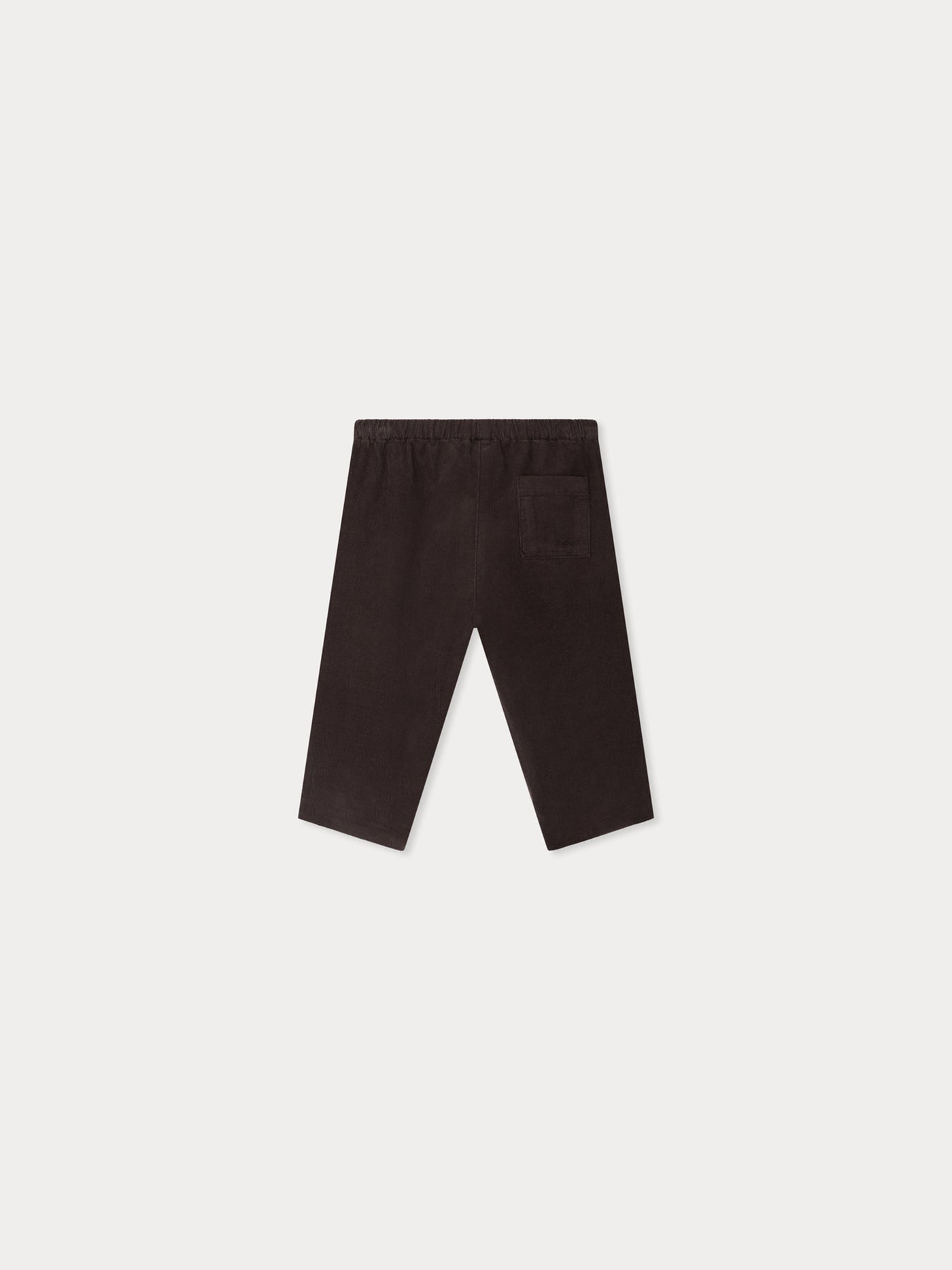 Pantalon Dandy en velours de coton biologique marron