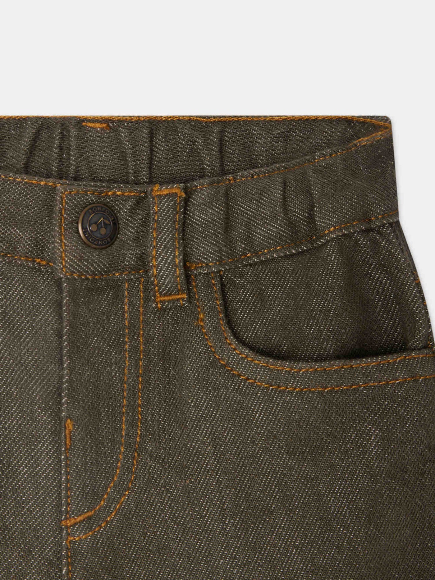 Pantaloni in denim di cotone biologico Jeliott