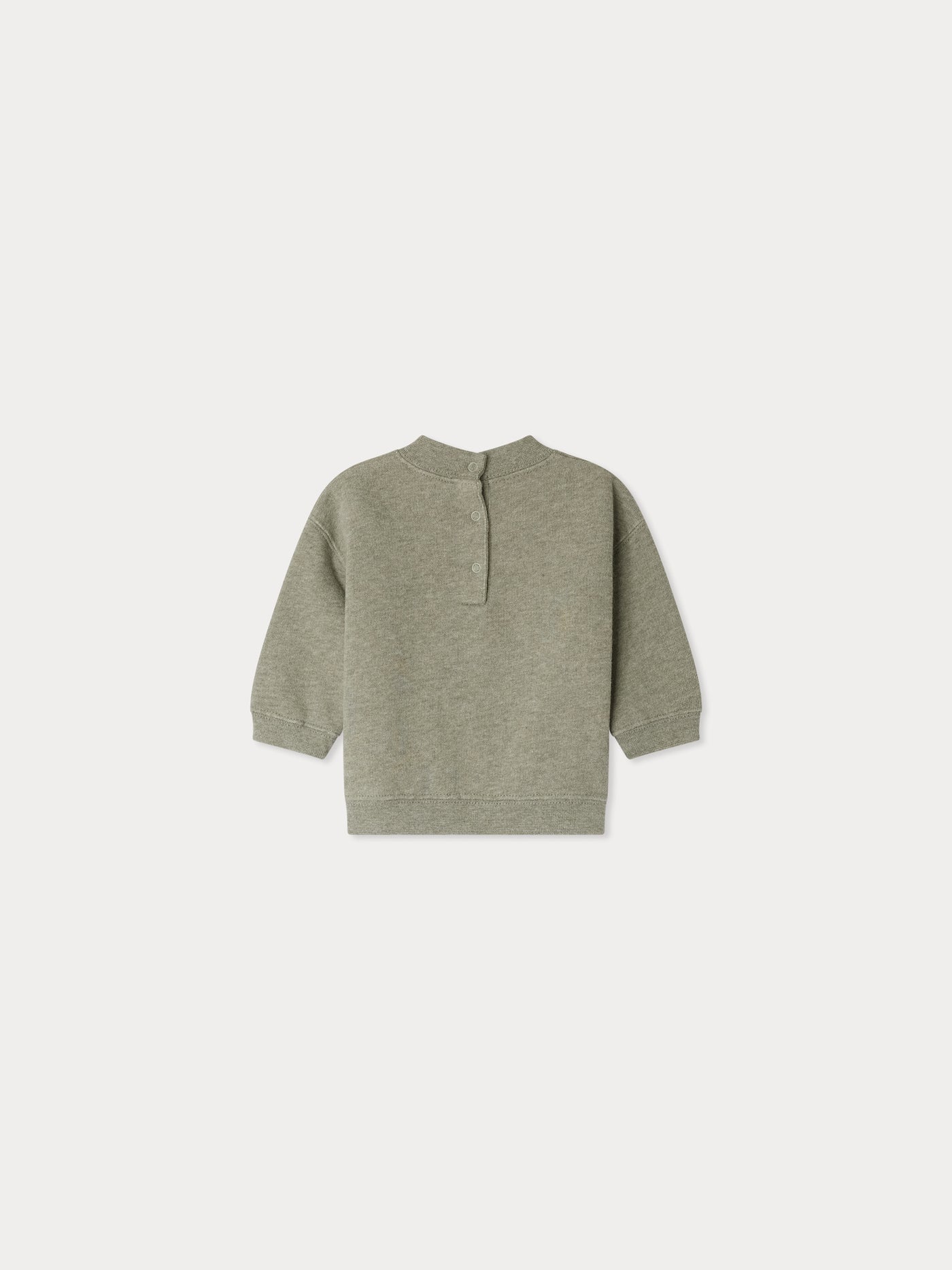 Dady sweatshirt with embroidered Bonpoint Heritage logo in organic cotton