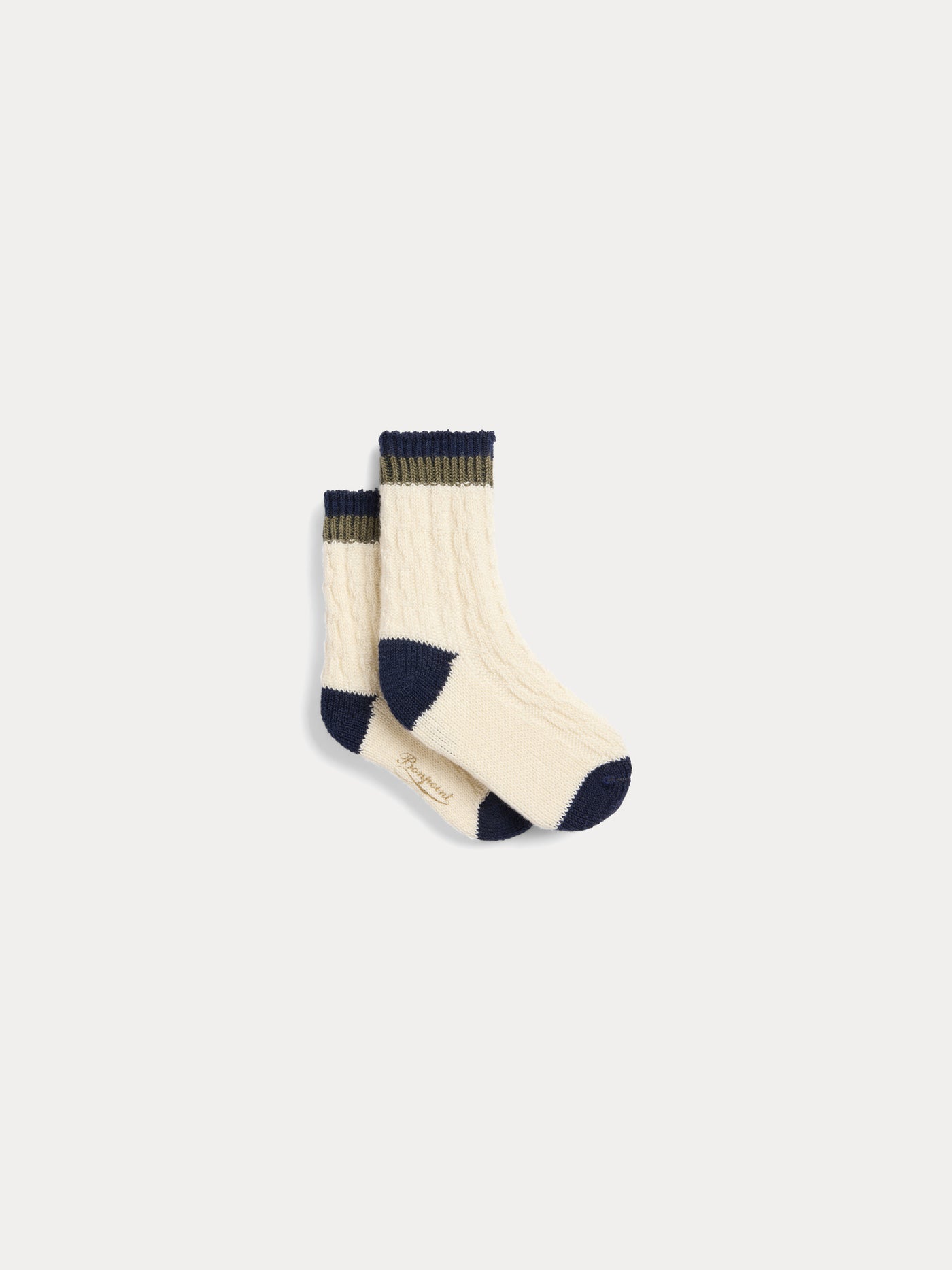 Jamilson milk white socks
