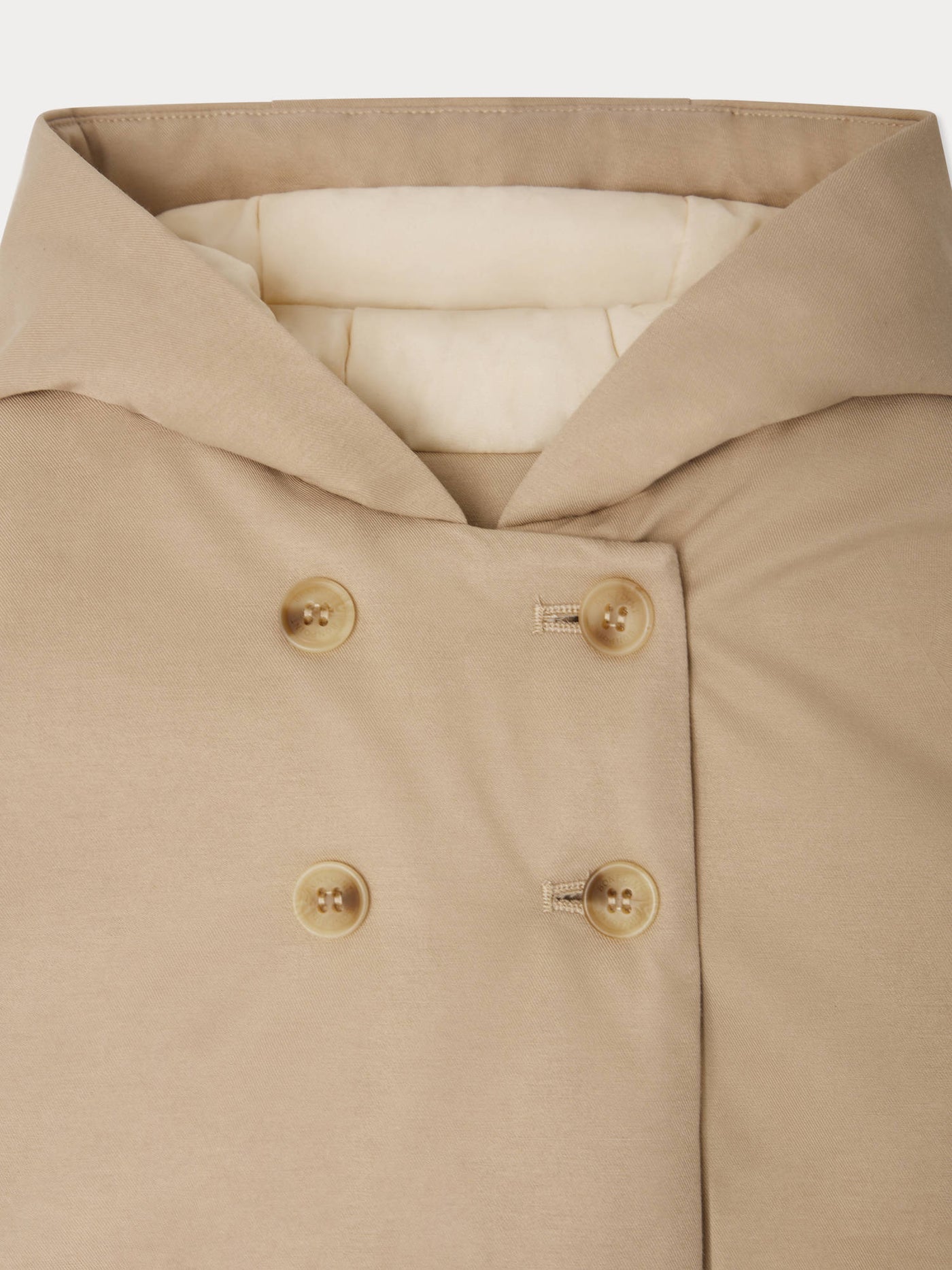 Cappotto trapuntato Misha in beige