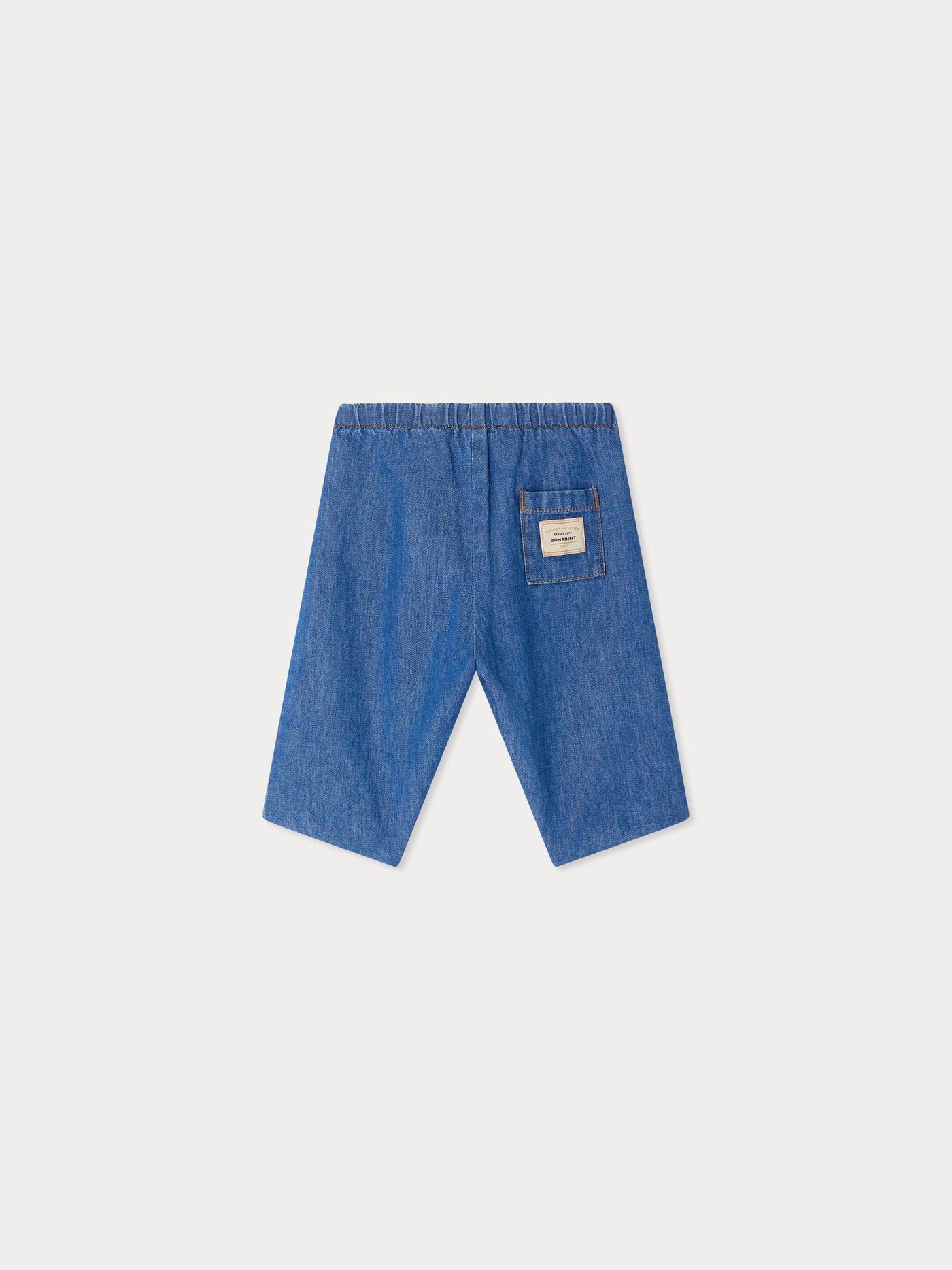 Pantalon Dandy en denim leger