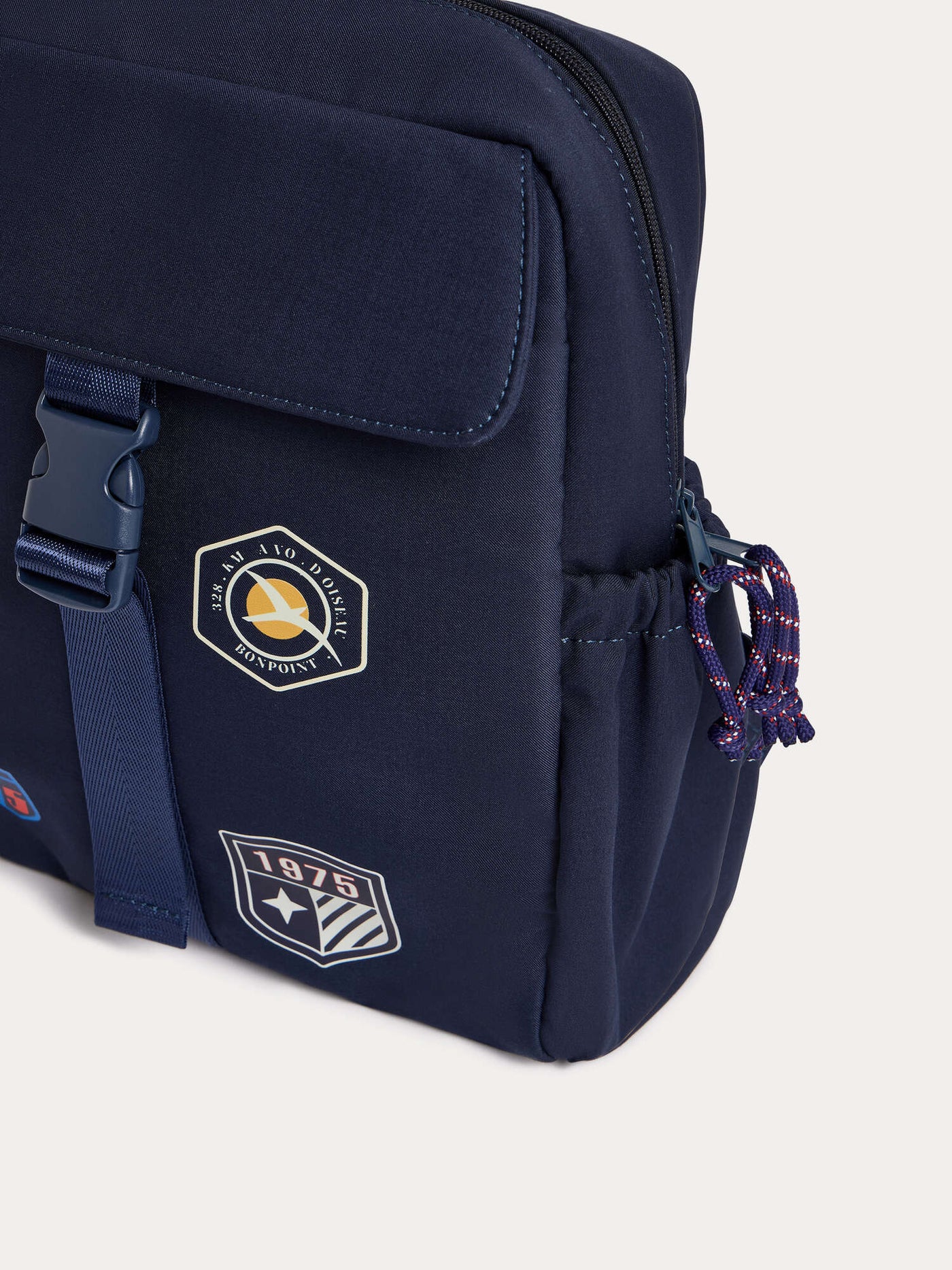 Marx-Rucksack gesteppt mit Abzeichen