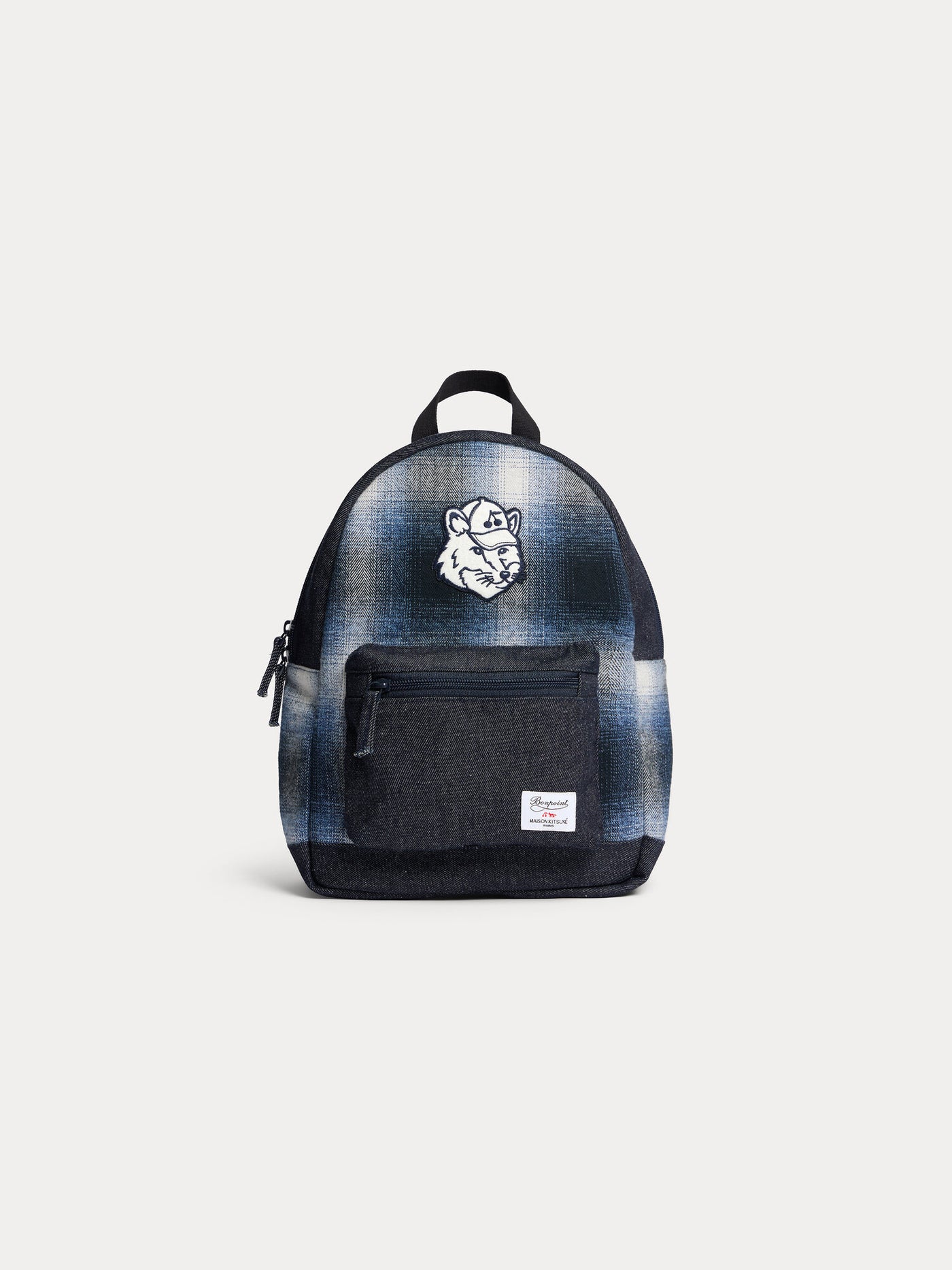 Bonpoint x Maison Kitsuné sac Gania en denim