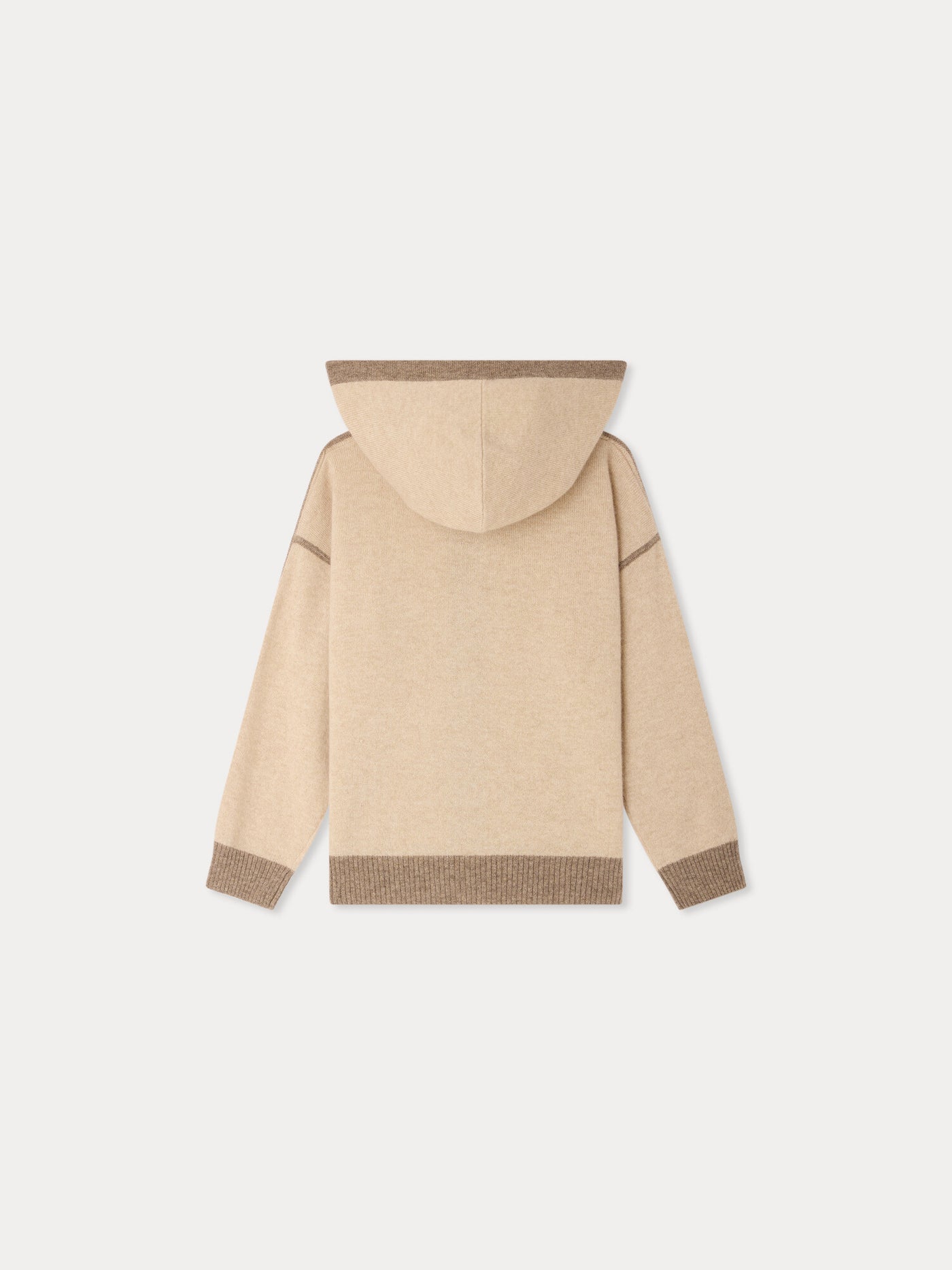 Cardigan Malik mit Reißverschluss aus Kaschmir