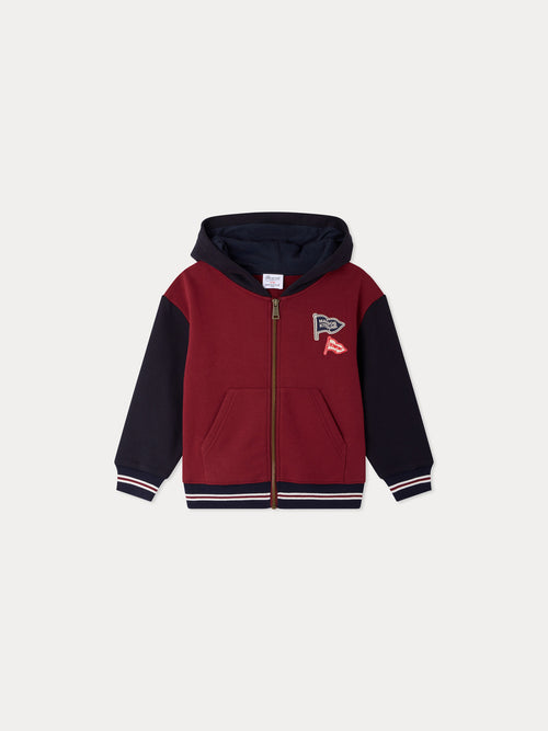 Bonpoint x Maison Kitsuné Sweatshirt Matvey aus Bio-Baumwolle