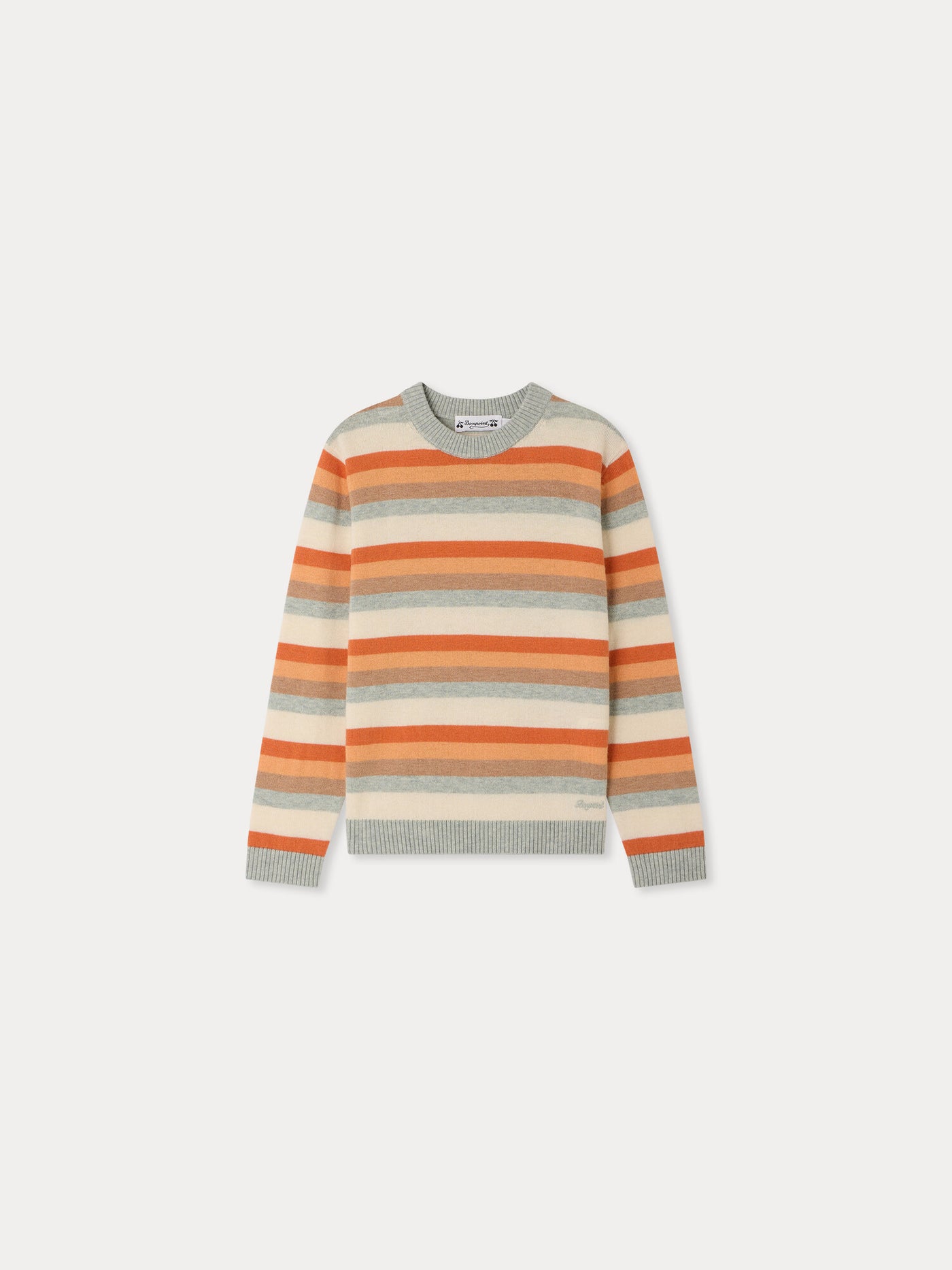 Pullover Branco mit bunten Streifen