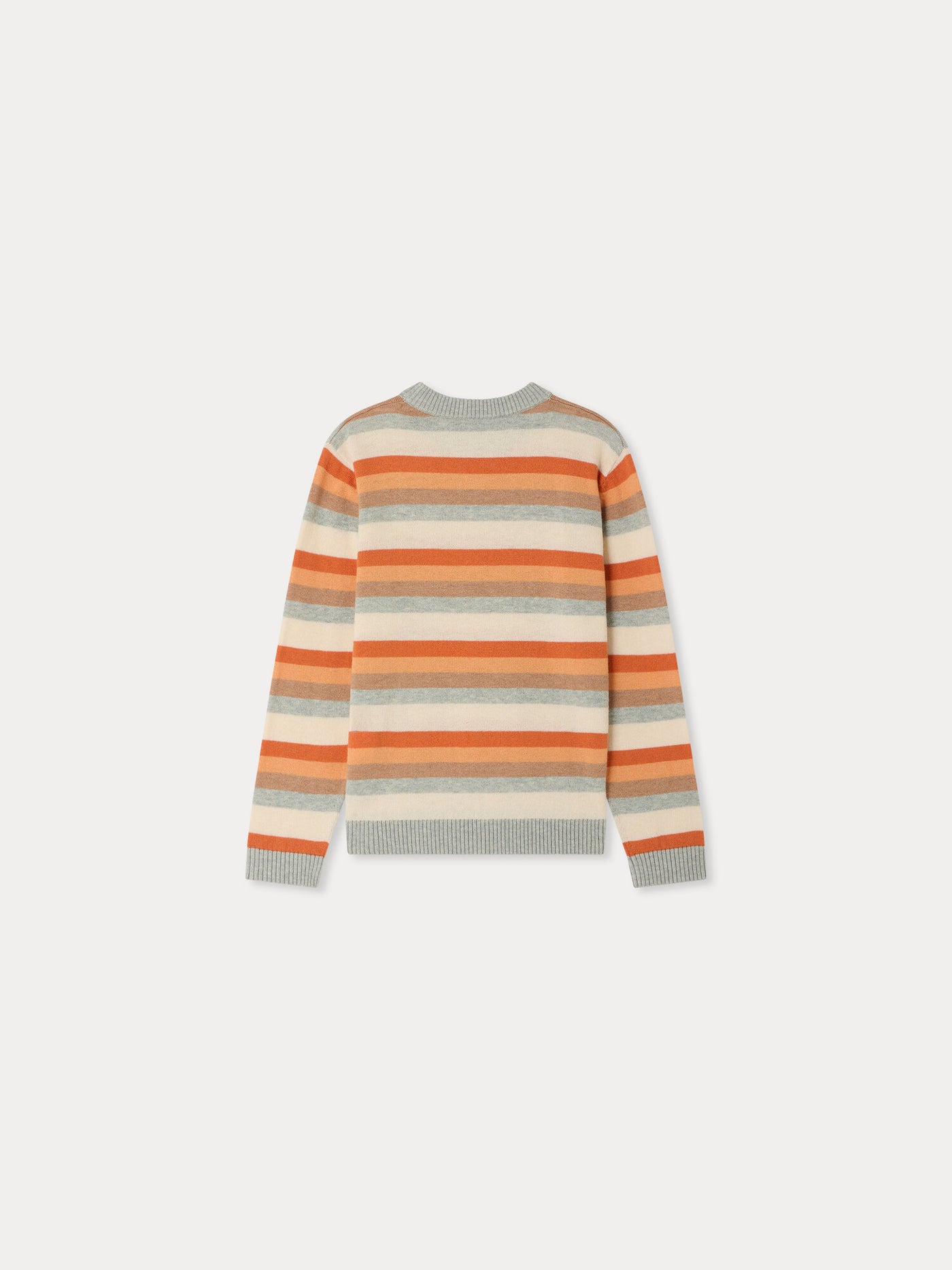 Pullover Branco mit bunten Streifen