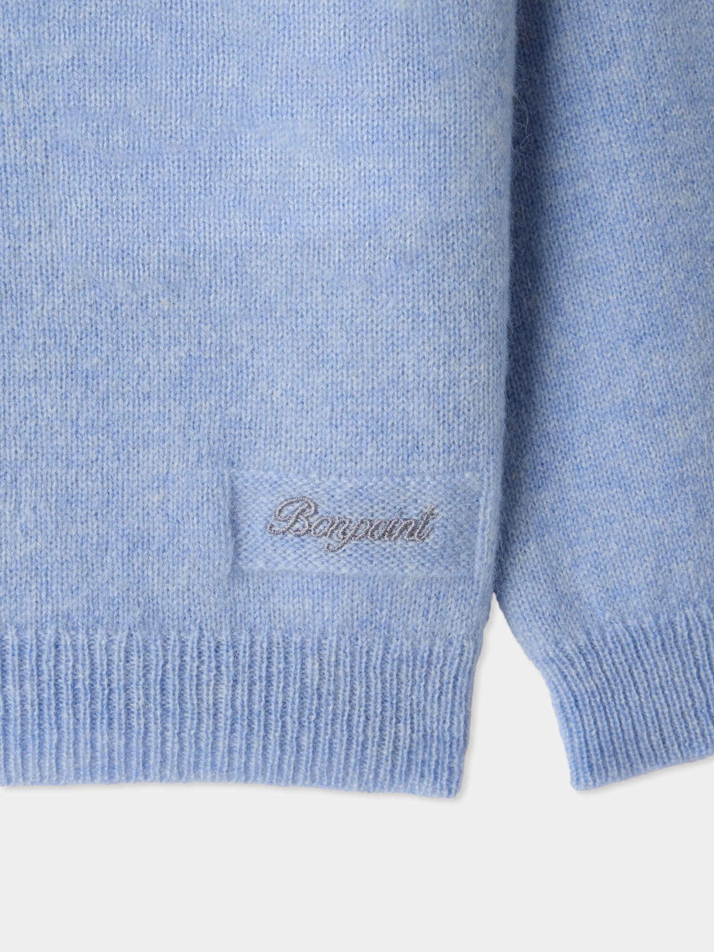 Pullover Jameson mit Kontrastkragen aus Kaschmir