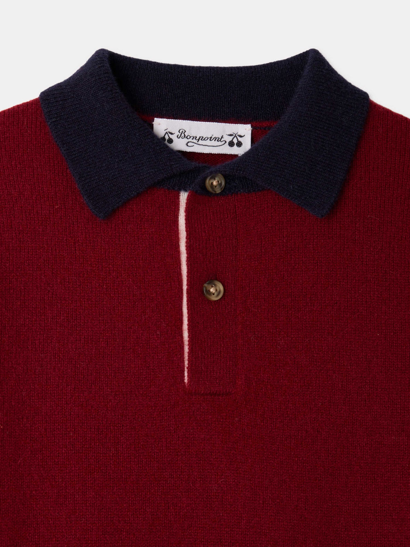 Jameson Kaschmirpullover mit Polokragen