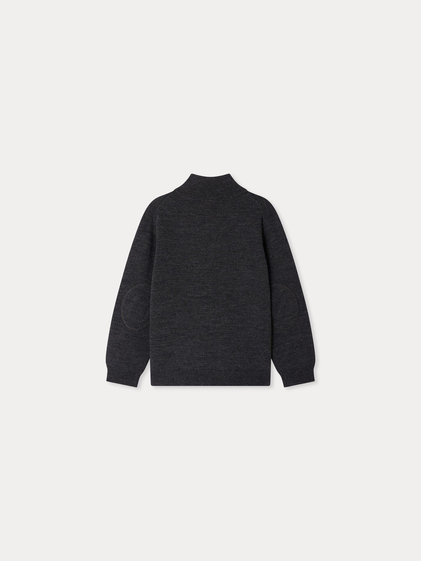 Maglione Gert con collo con zip in lana