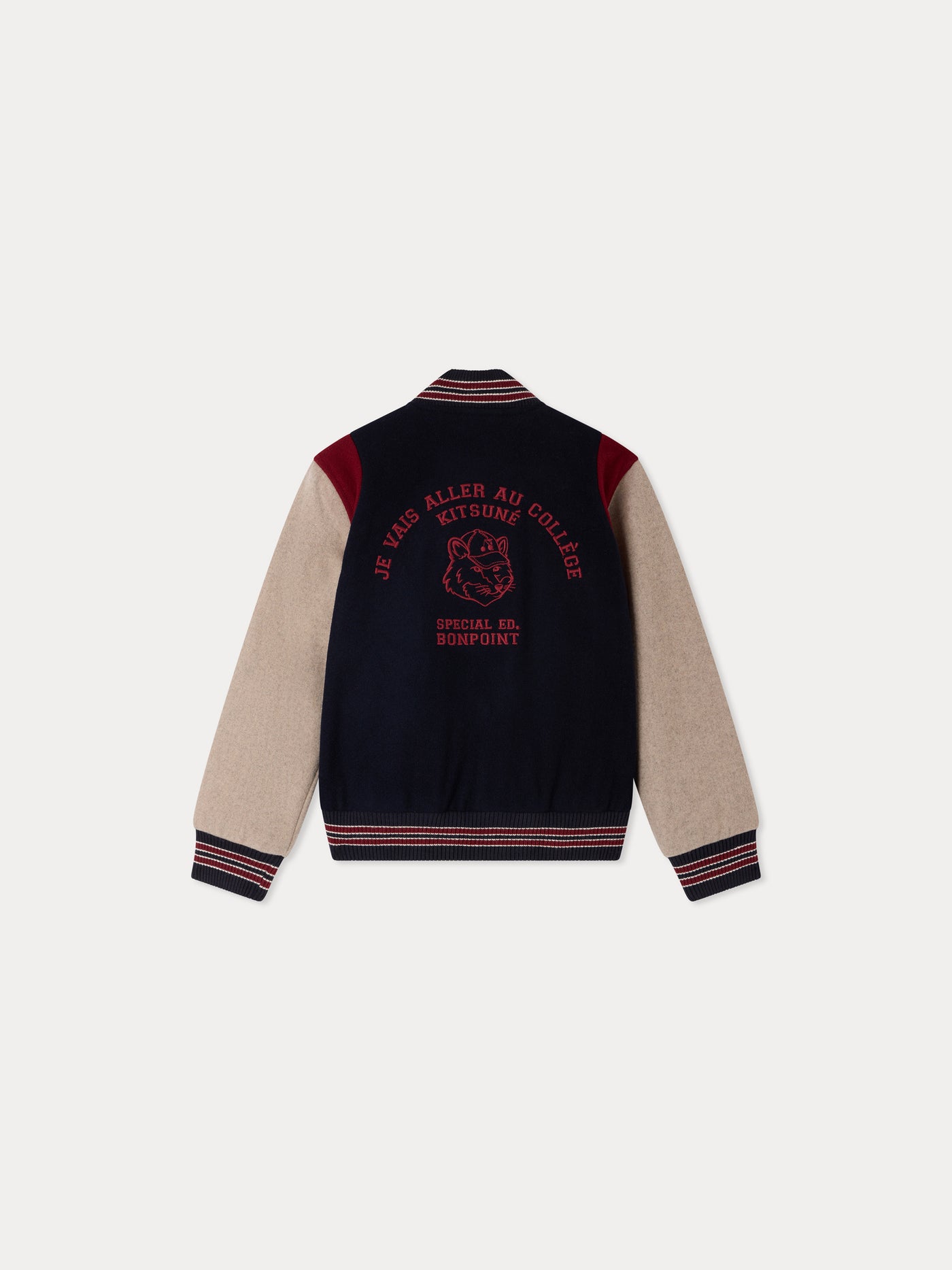 Bonpoint x Maison Kitsuné Teddyjacke Maverick wattiert