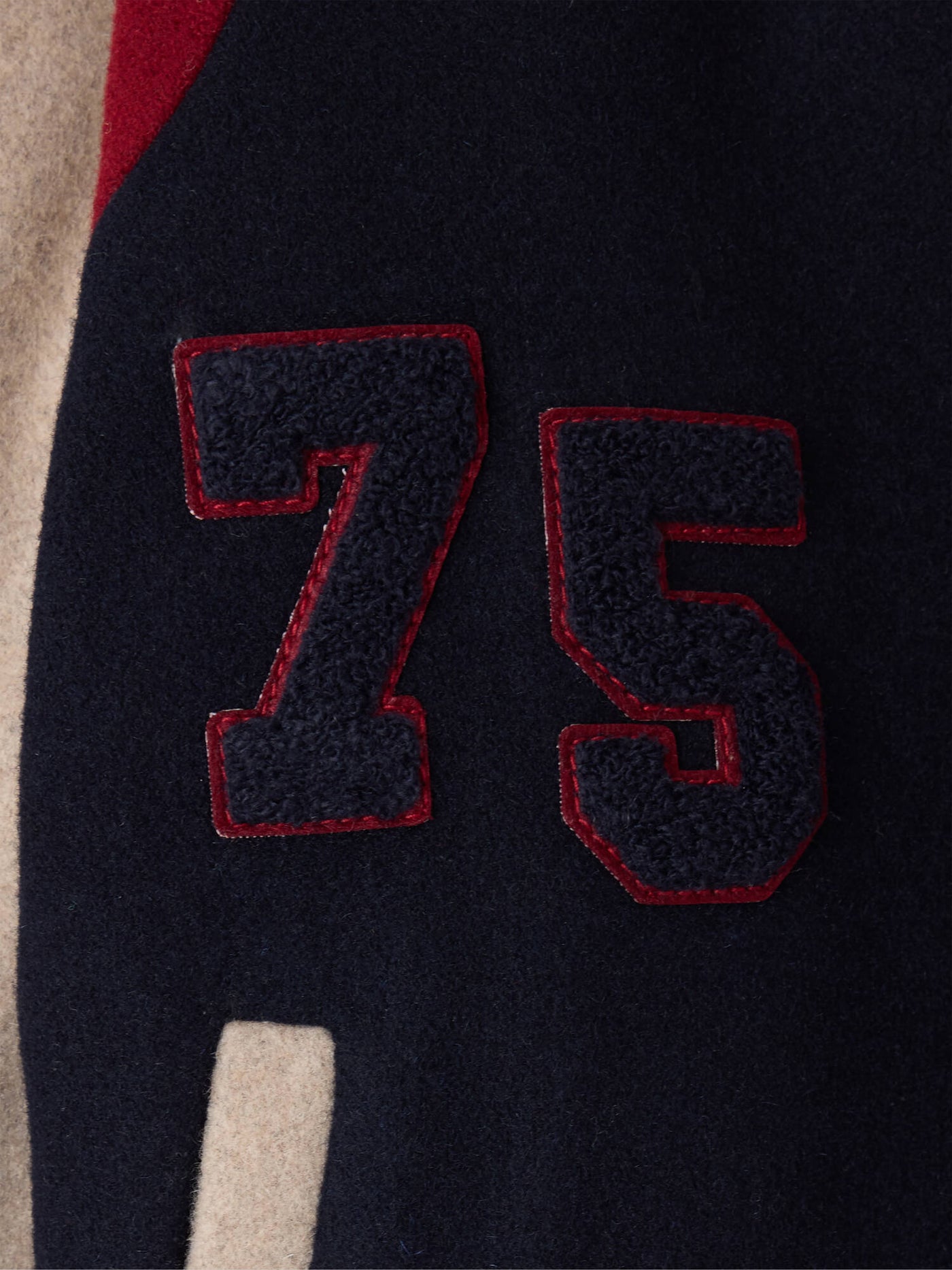 Bonpoint x Maison Kitsuné Teddyjacke Maverick wattiert