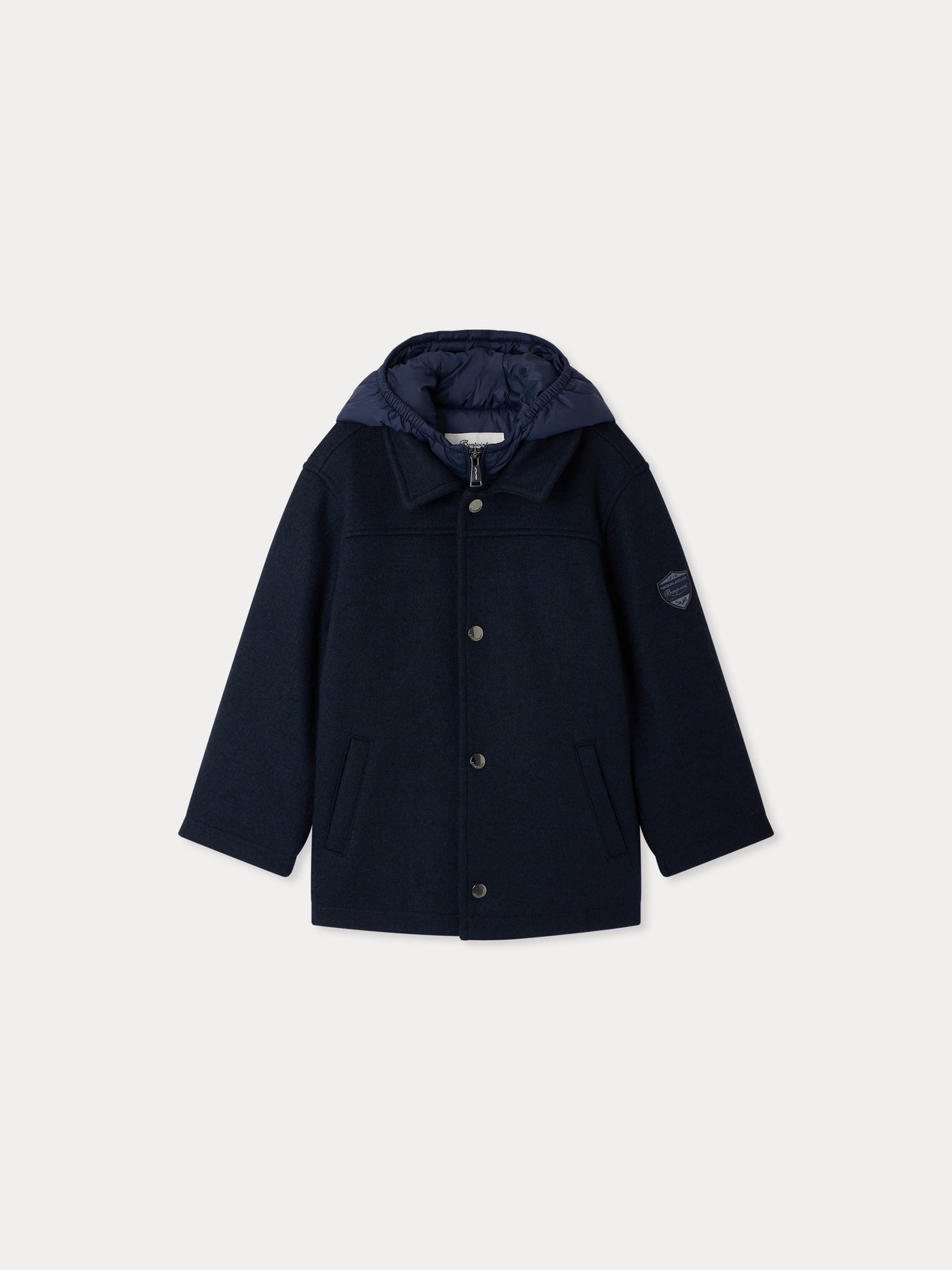 Chaqueta Milad bicolor con cremallera