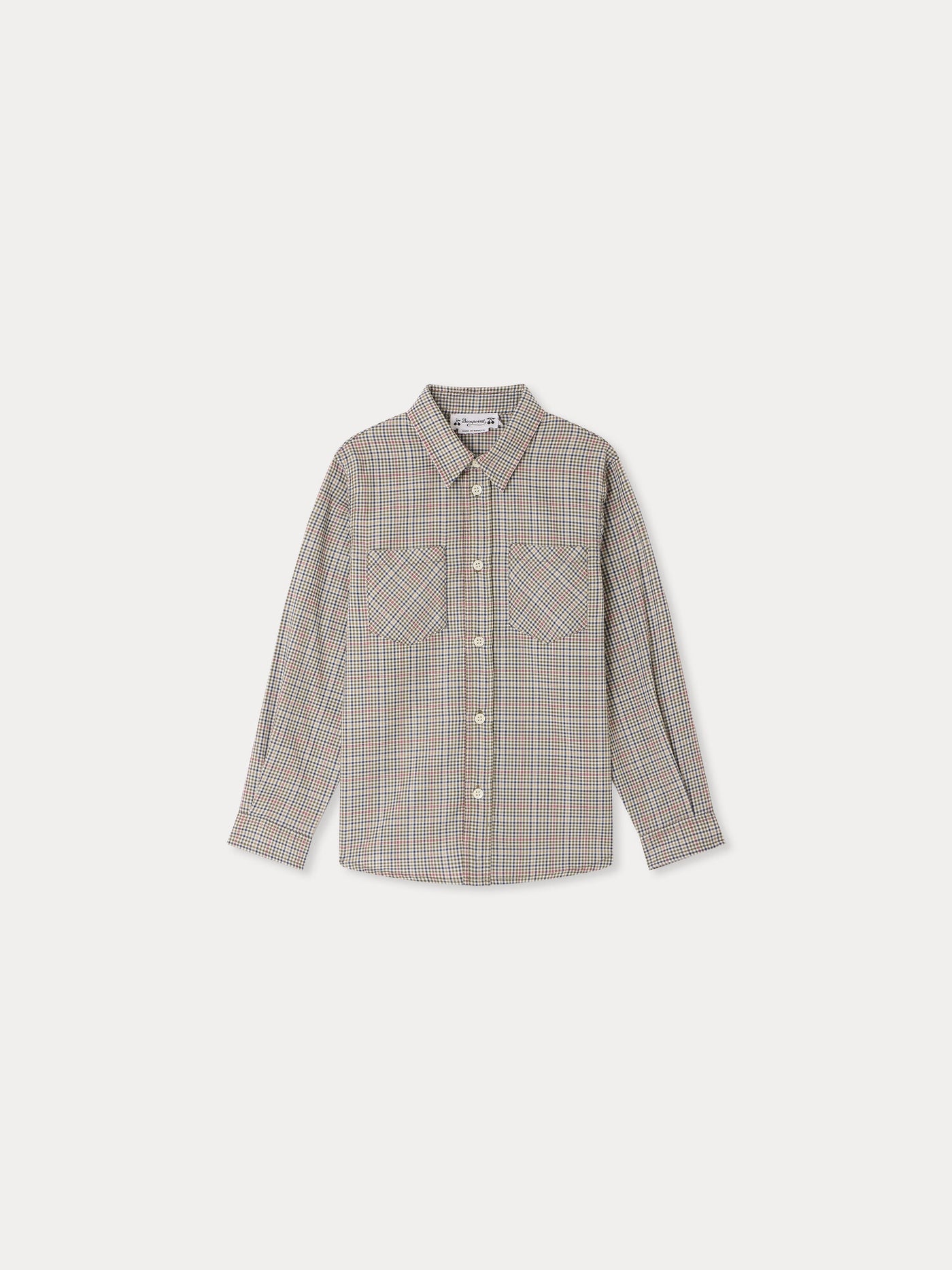 Altman khaki checked shirt