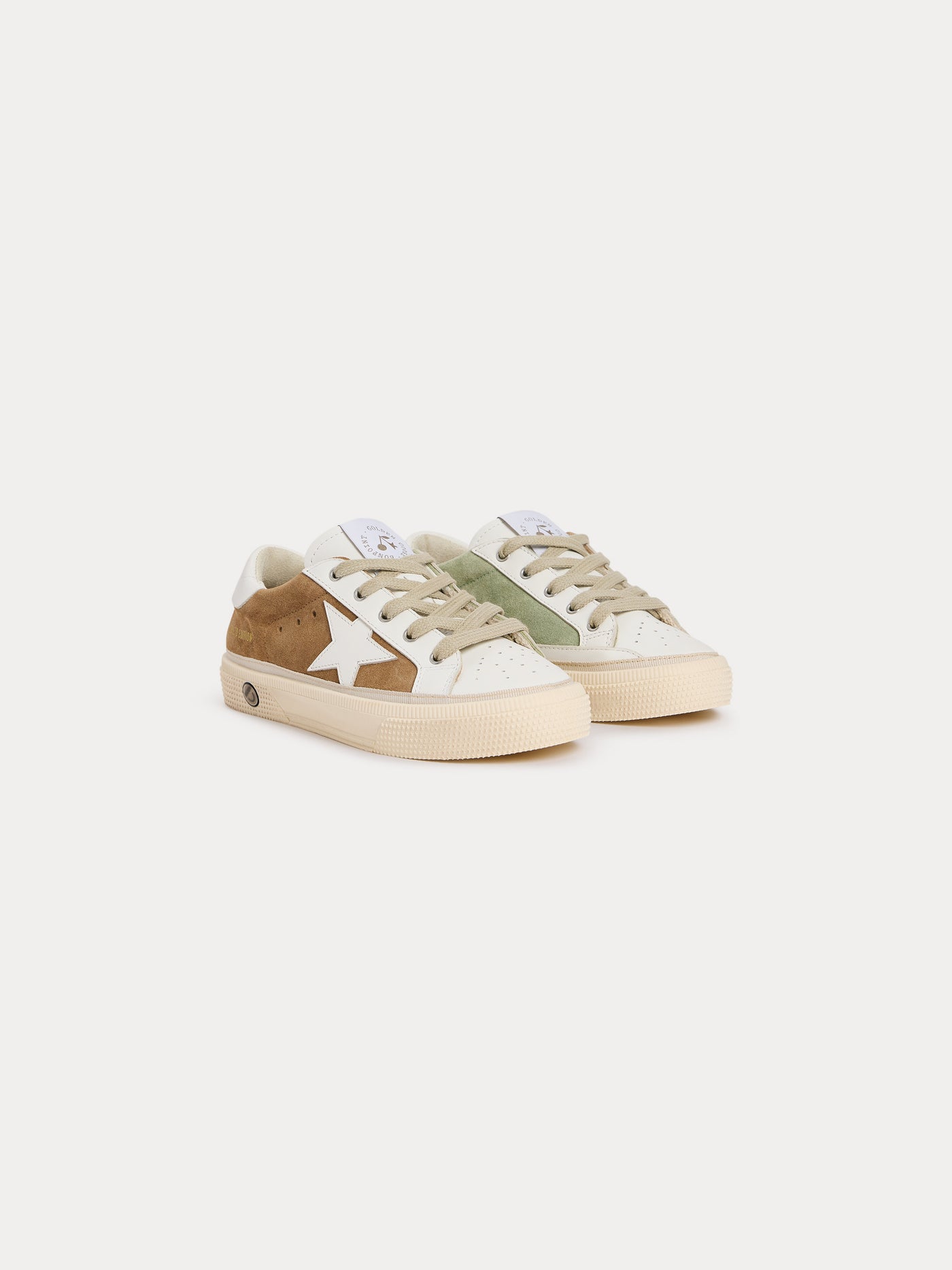 Bonpoint x Golden Goose baskets enfant May beige