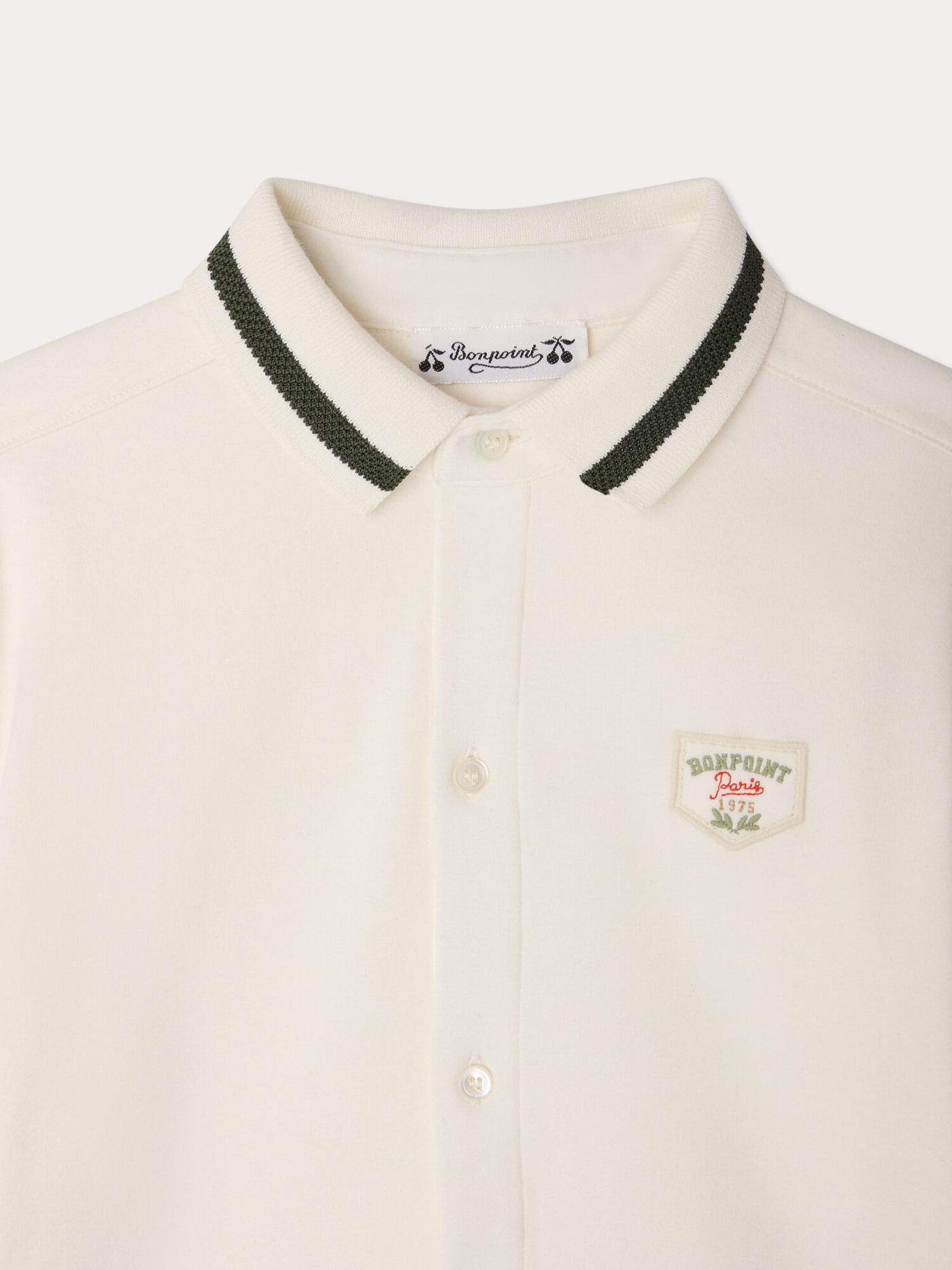 Martial shirt in jersey embroidered with coat of arms