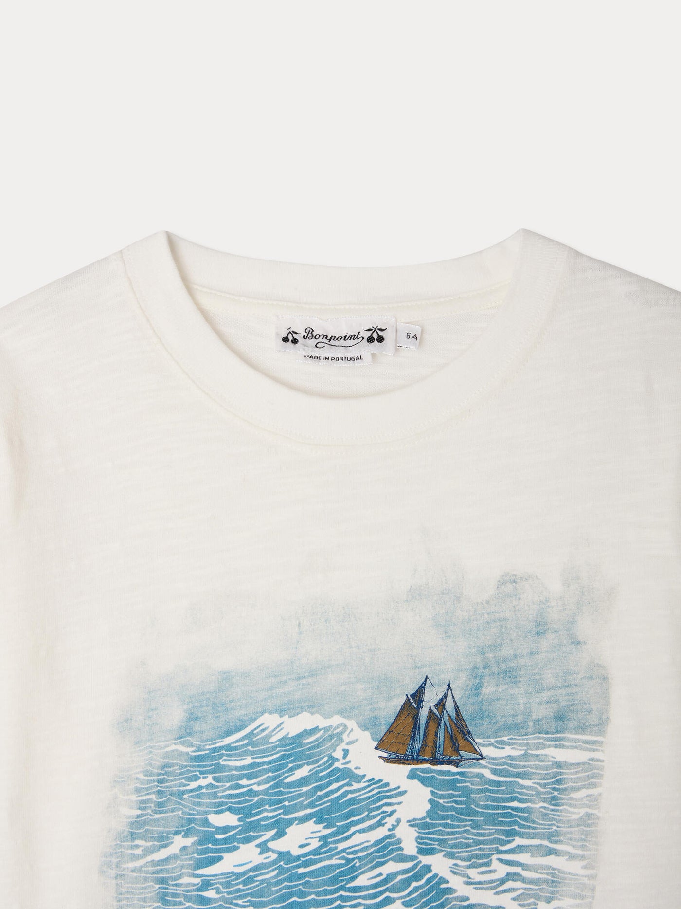 Camiseta Tadda con estampado de tormenta de algodón orgánico