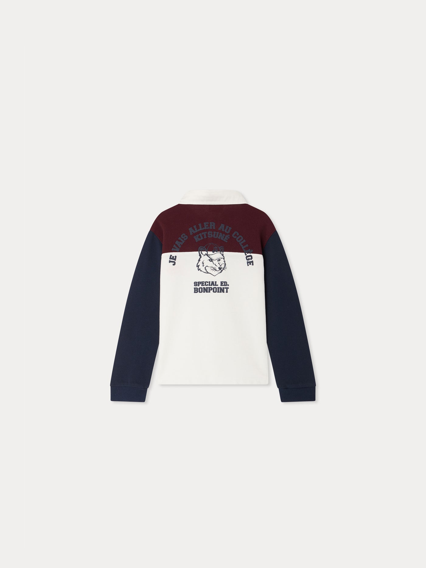 Bonpoint x Maison Kitsuné Polo Médéric aus Bio-Baumwolle