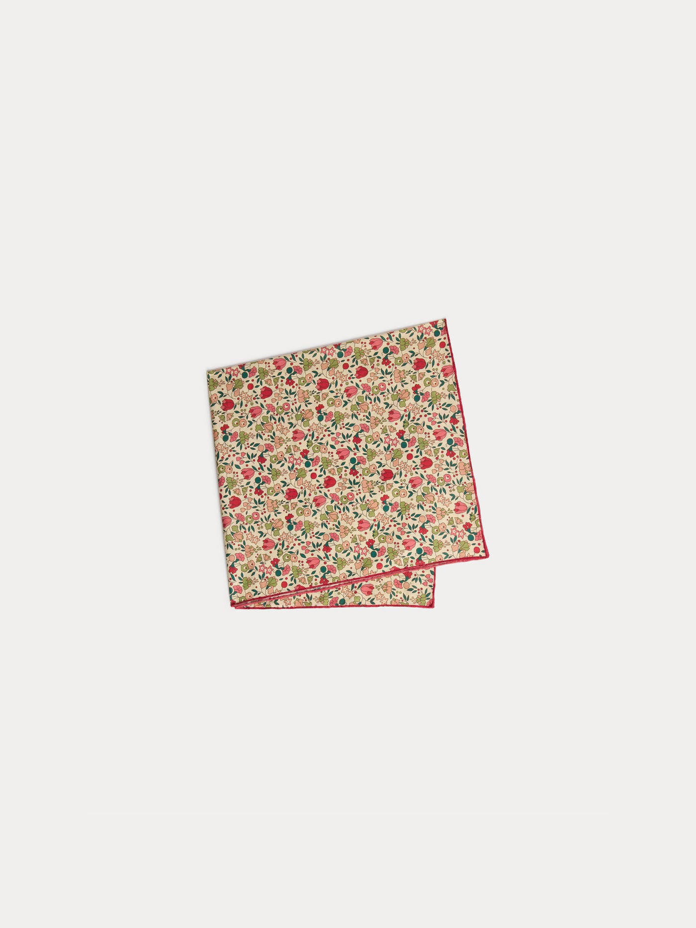 Cayati-Schal aus rosa Liberty-Stoff Bio-Baumwolle