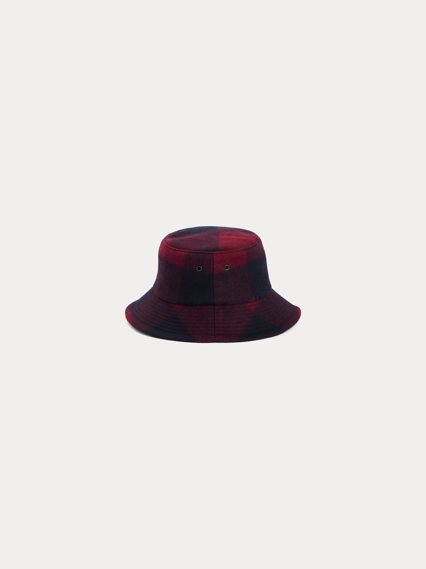 Bob Theana burgundy checkered