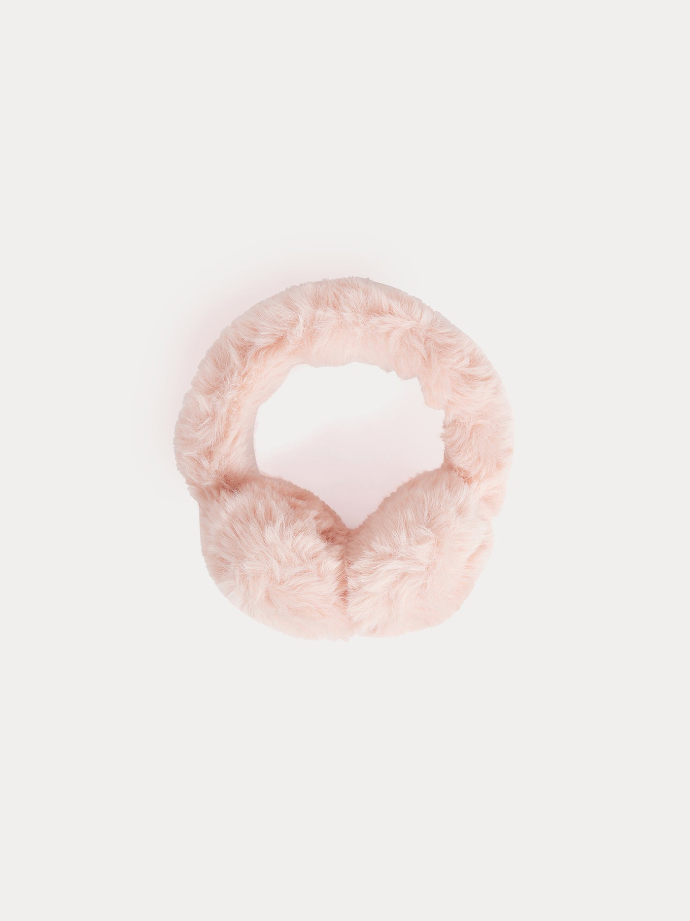Cache-oreilles Mailina fausse fourrure brodé cerise