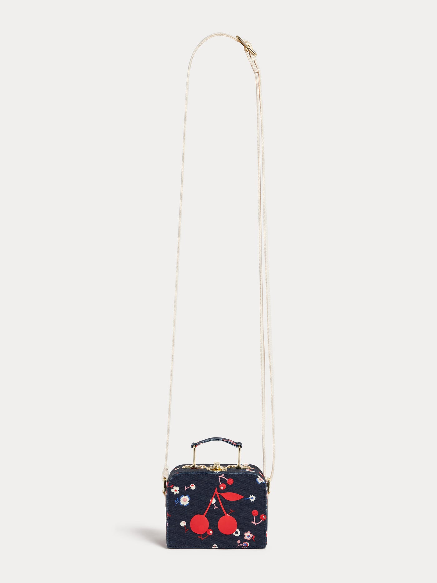 Sac valisette Aimane imprimé cerises