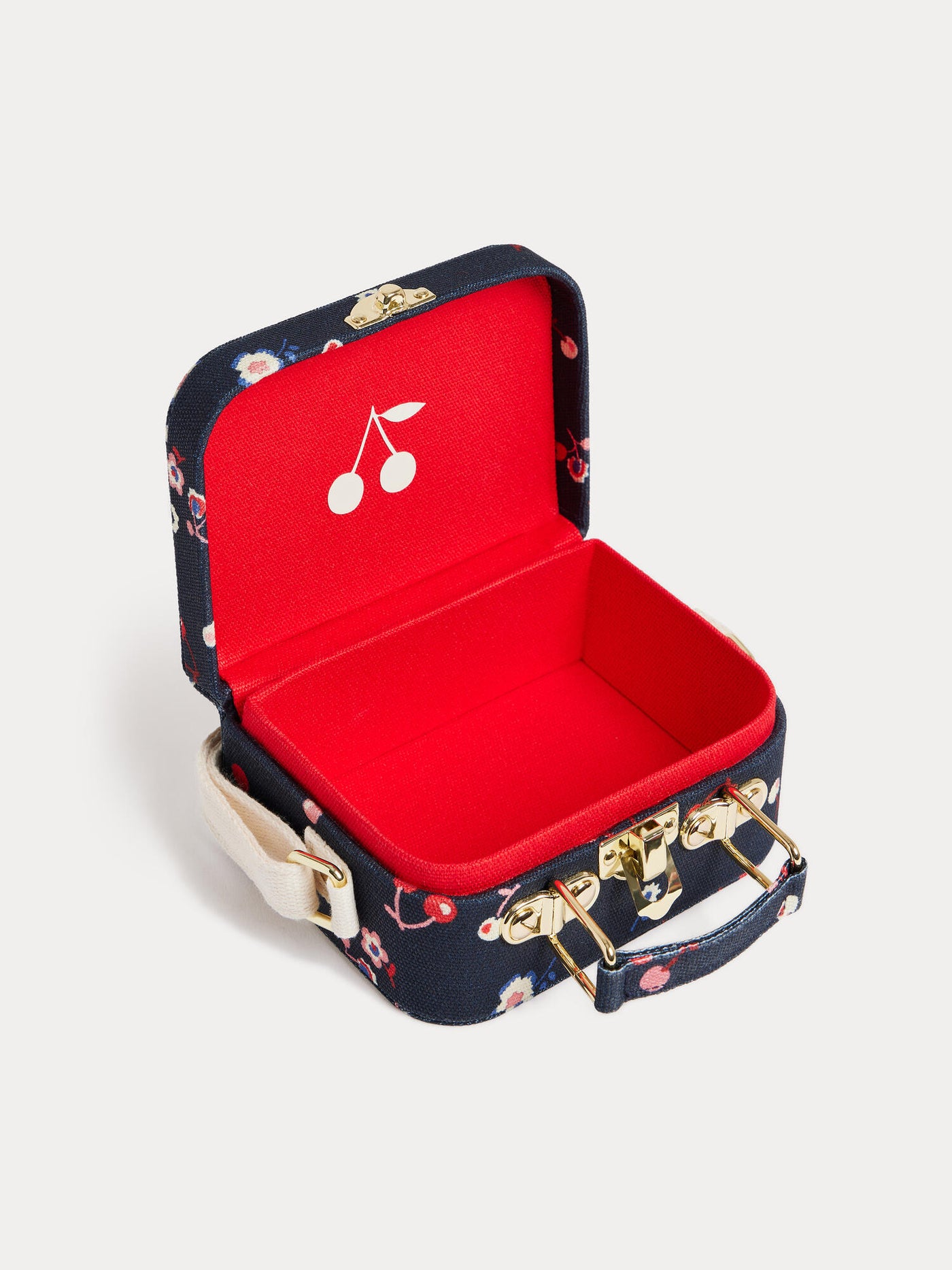 Sac valisette Aimane imprimé cerises