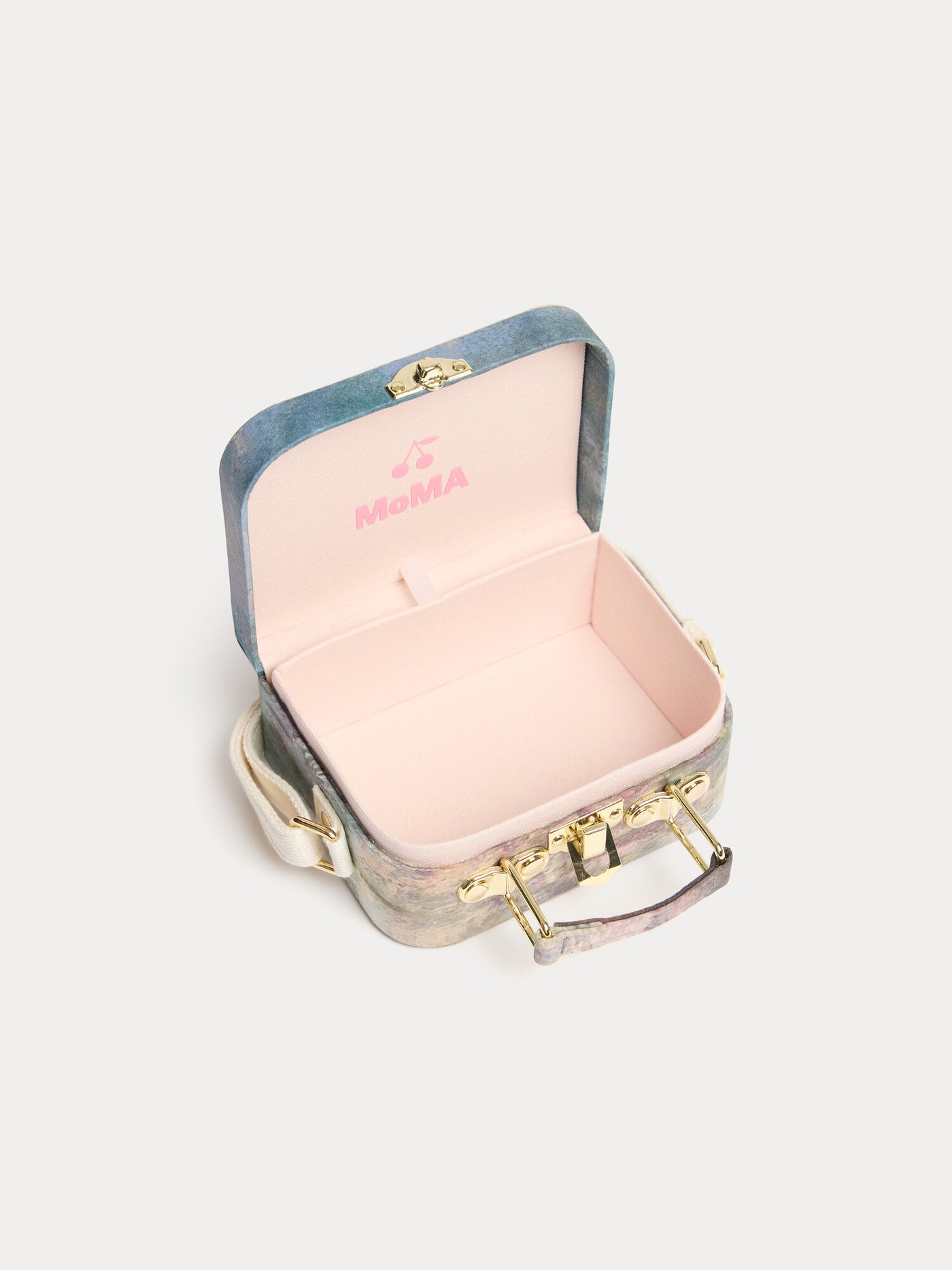 Bonpoint x MoMA Kleiner Koffer Aimane mit Print