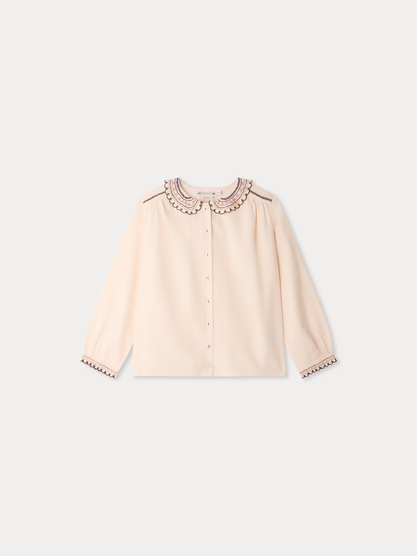 Malah-Bluse aus Bio-Baumwolltwill