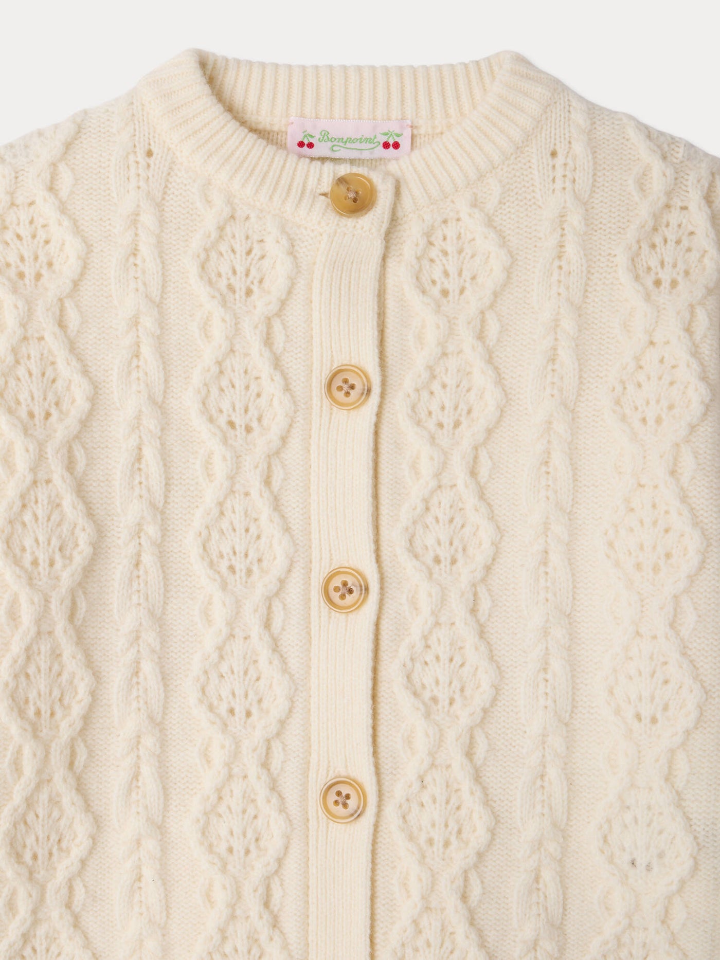 Marella cable-knit wool cardigan