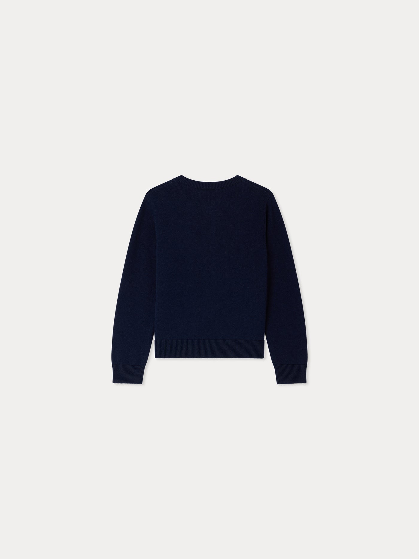 Bonpoint x MoMA Cardigan Mahena mit Intarsien-Blume