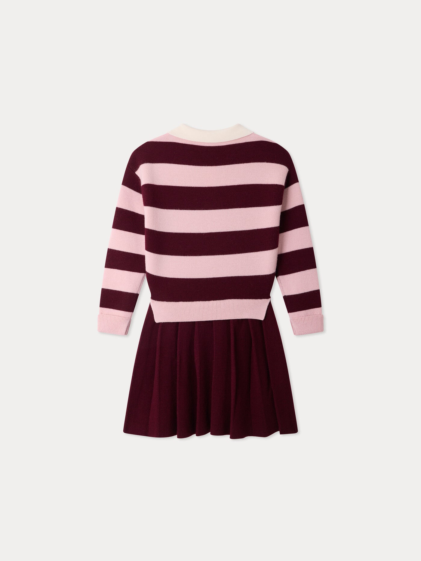 Robe polo rayée Maeva