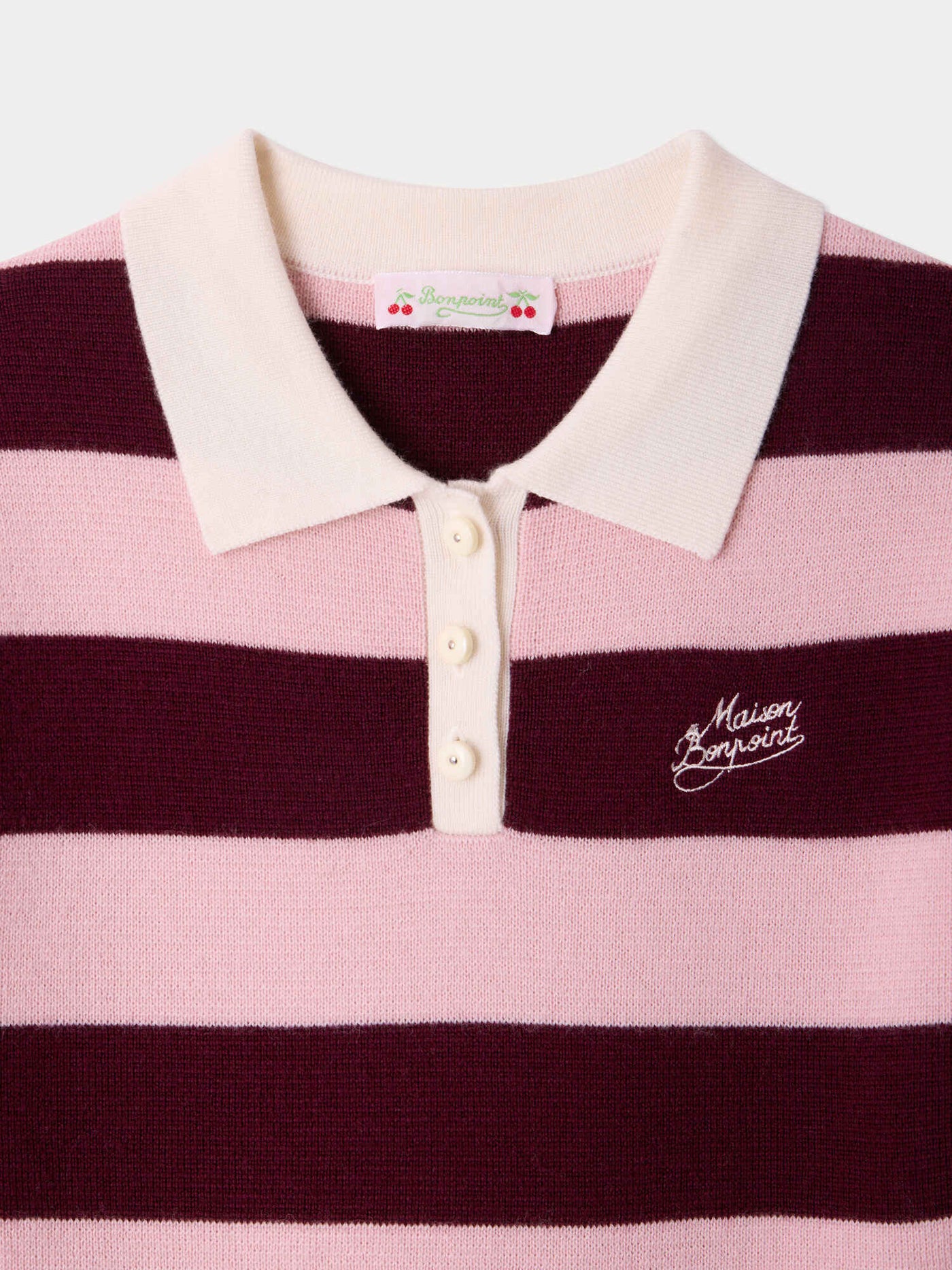 Robe polo rayée Maeva