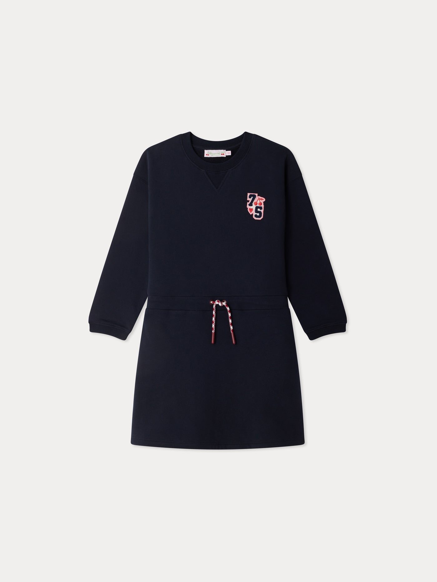Maliha dress in organic cotton fleece