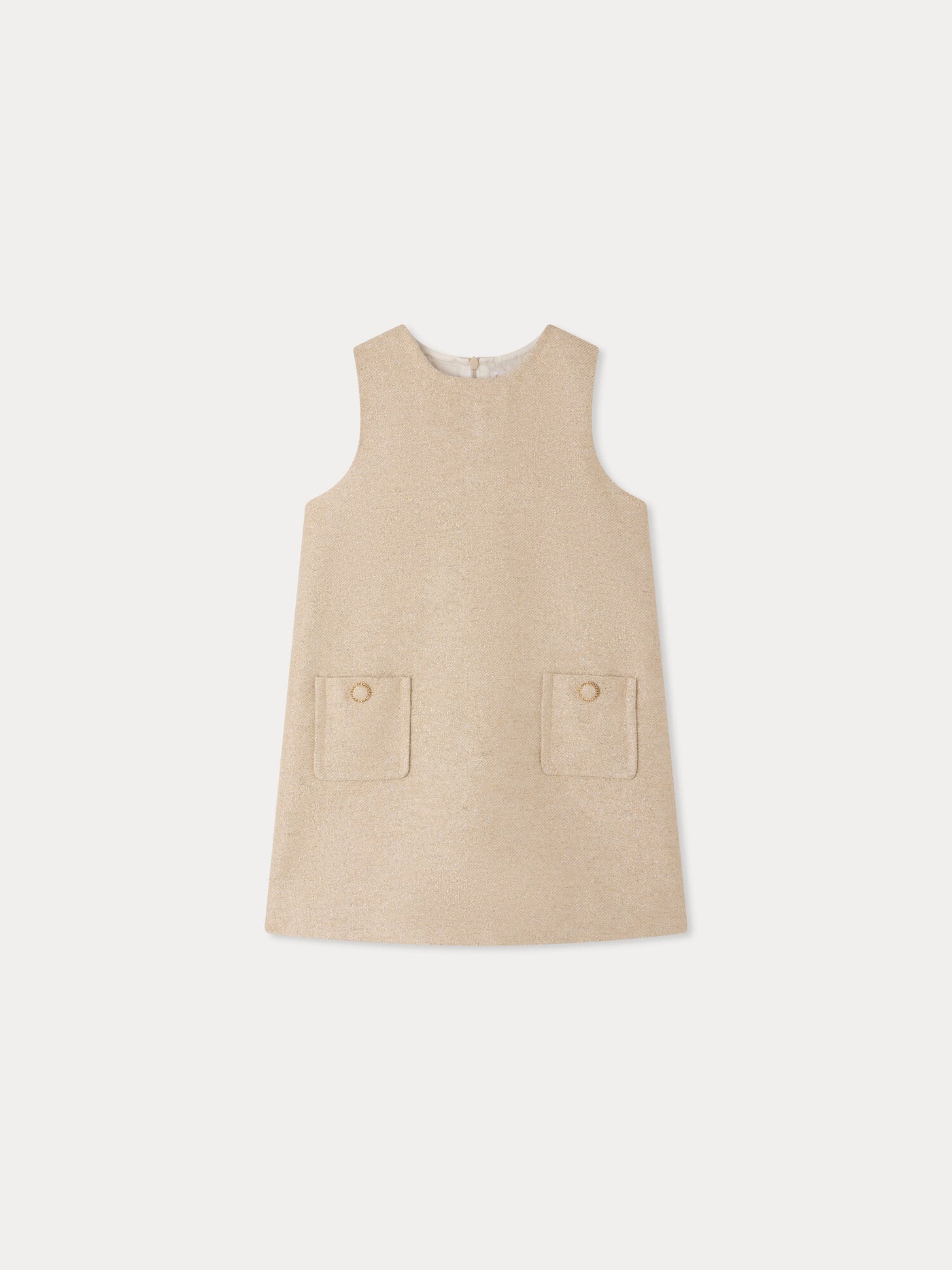 Dress Jinette in lurex jacquard twill
