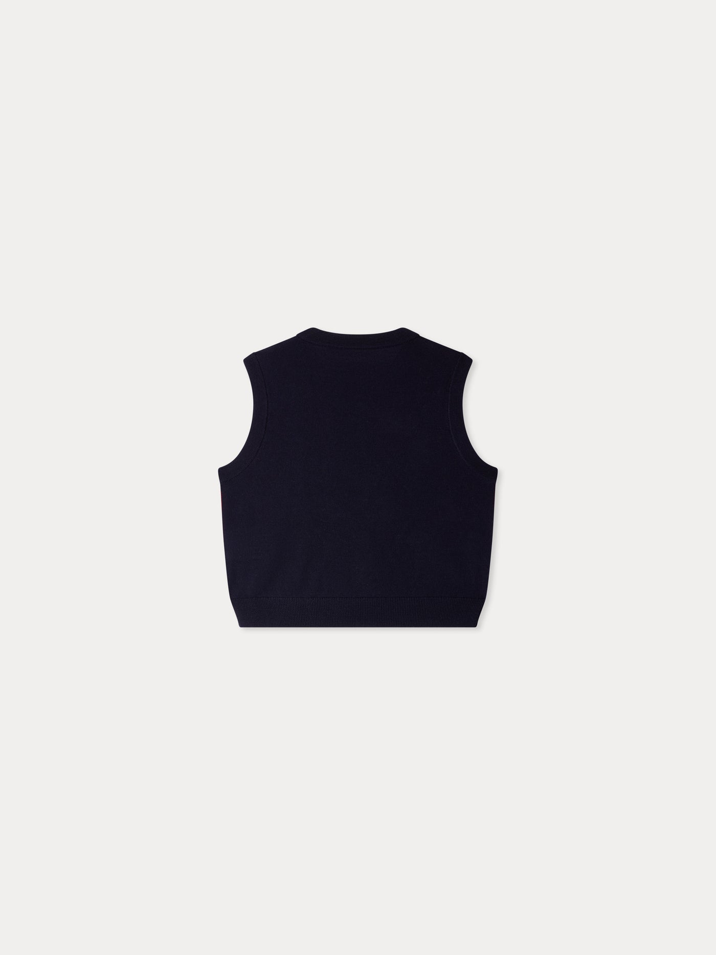 Pull Maelle sans manche à cerises