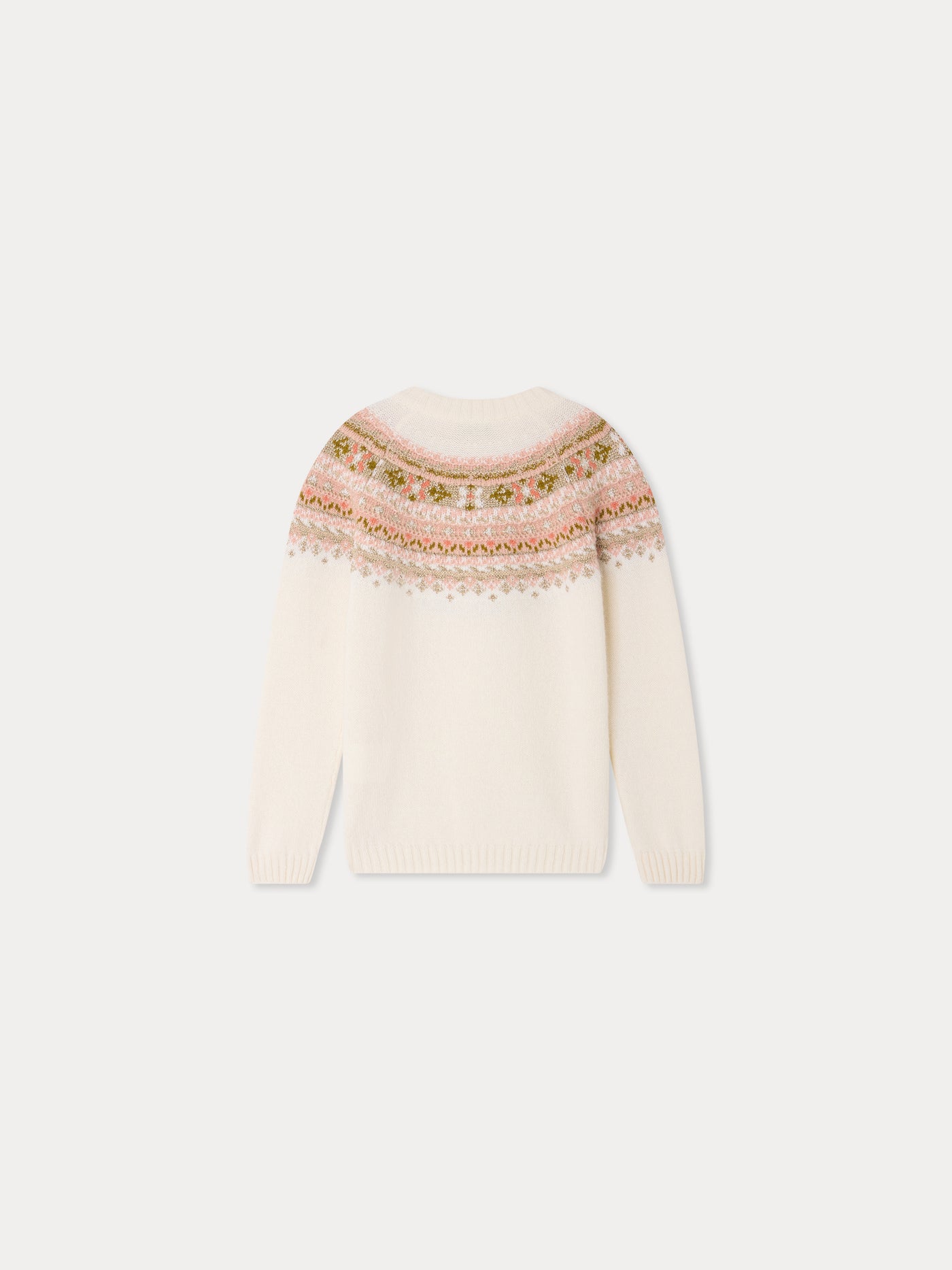 Maglione Mirela in jacquard ricamato